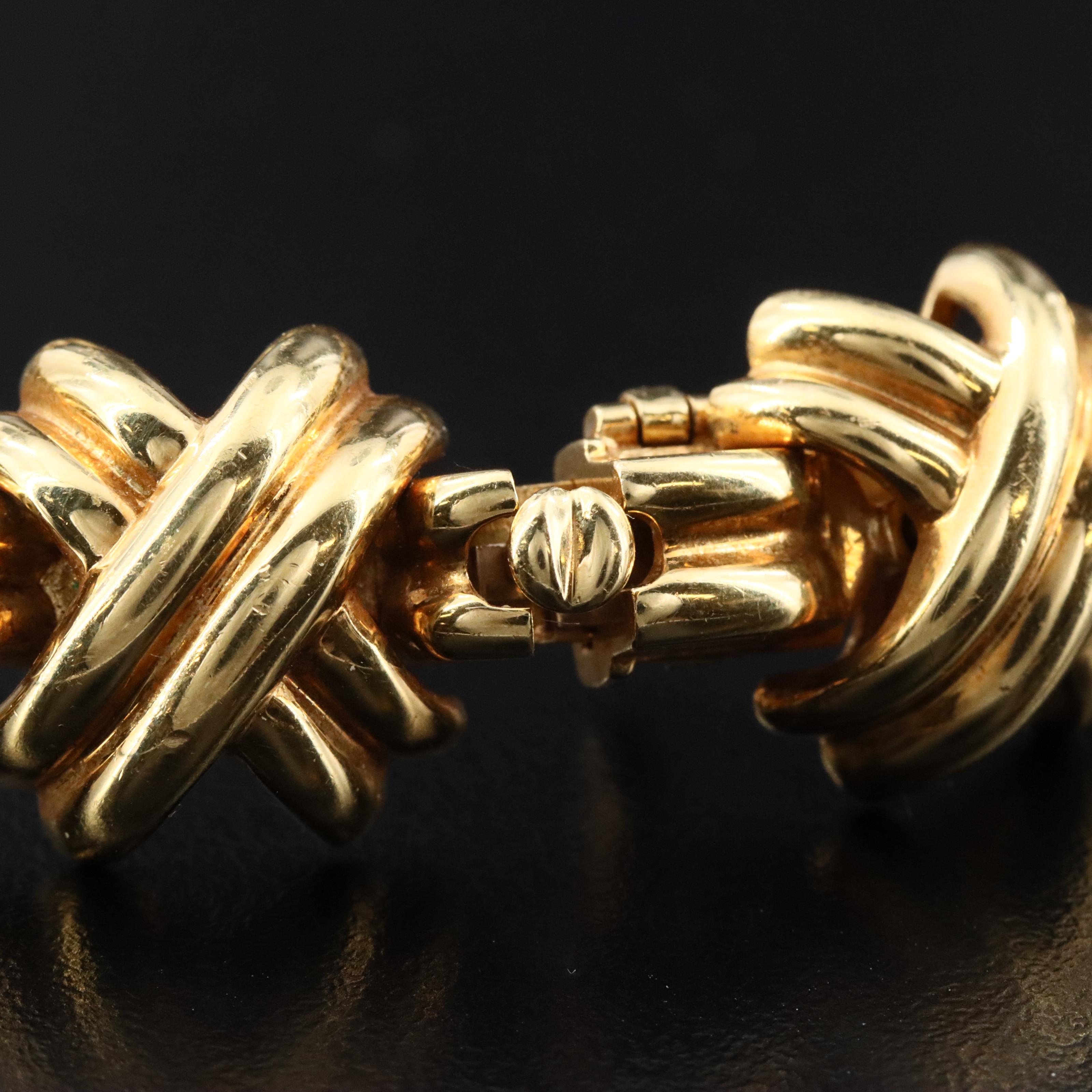 Tiffany & Co. Signature X 18K Necklace