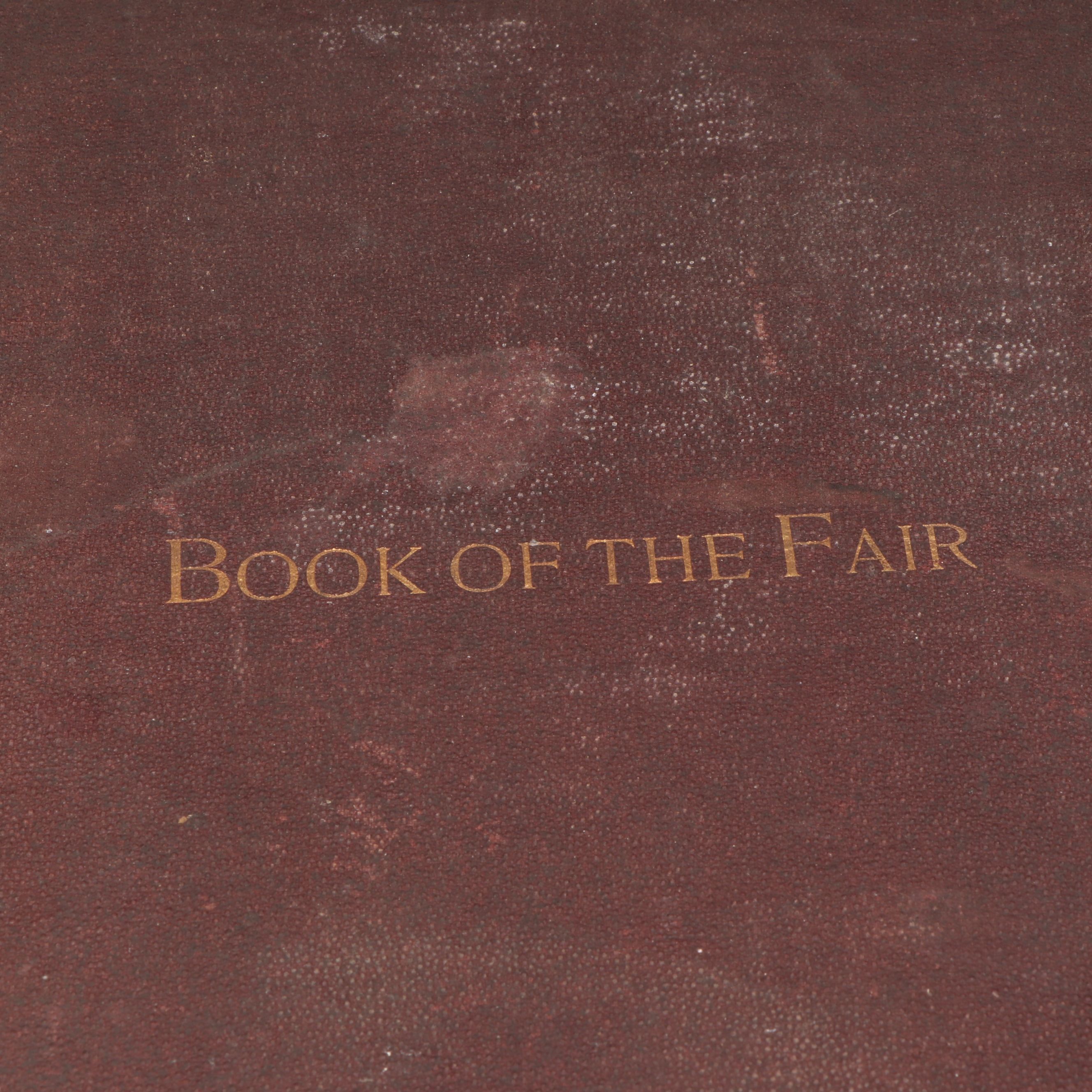"The Book of the Fair" 1893 World's Columbian Expo Documentation Booklets, 1894