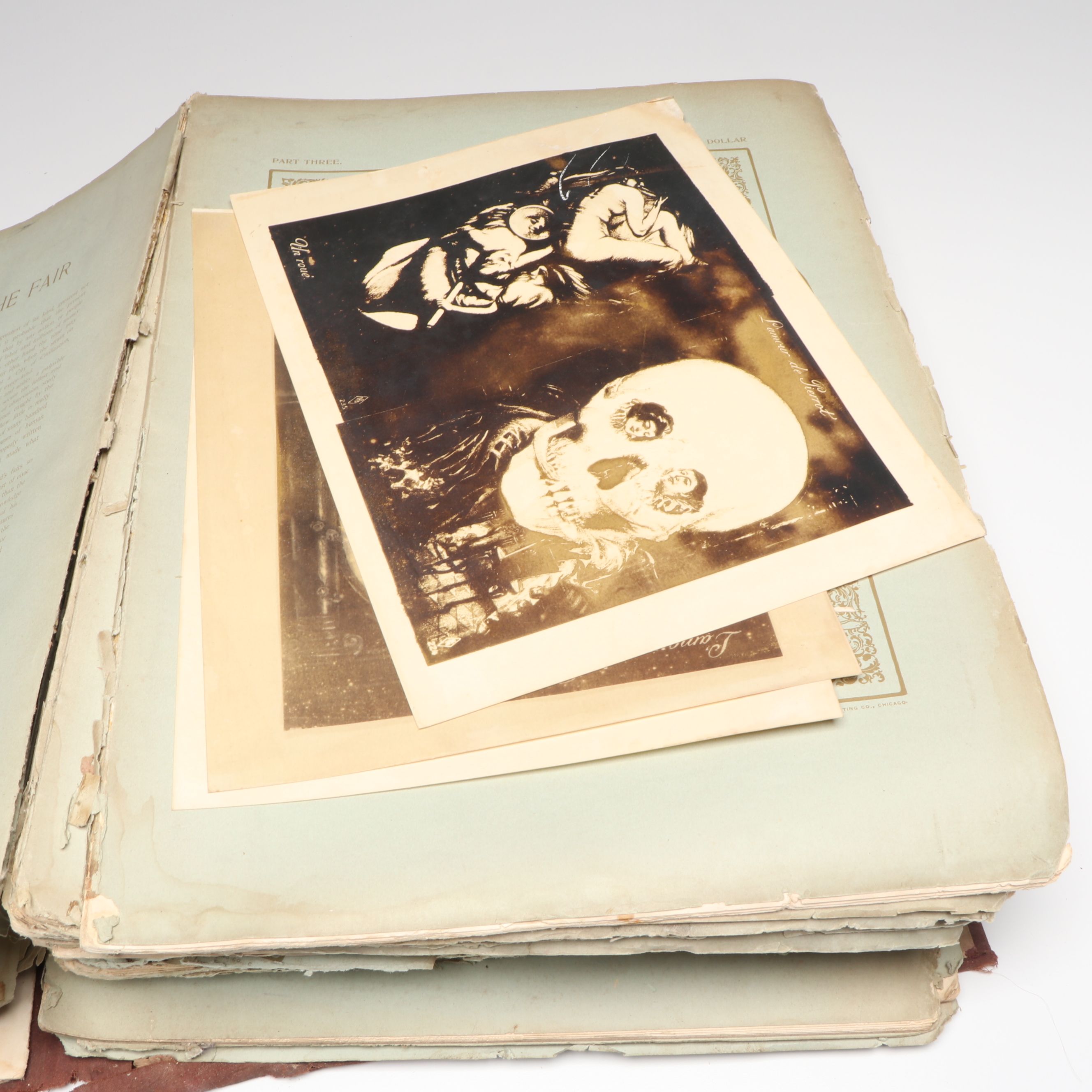 "The Book of the Fair" 1893 World's Columbian Expo Documentation Booklets, 1894