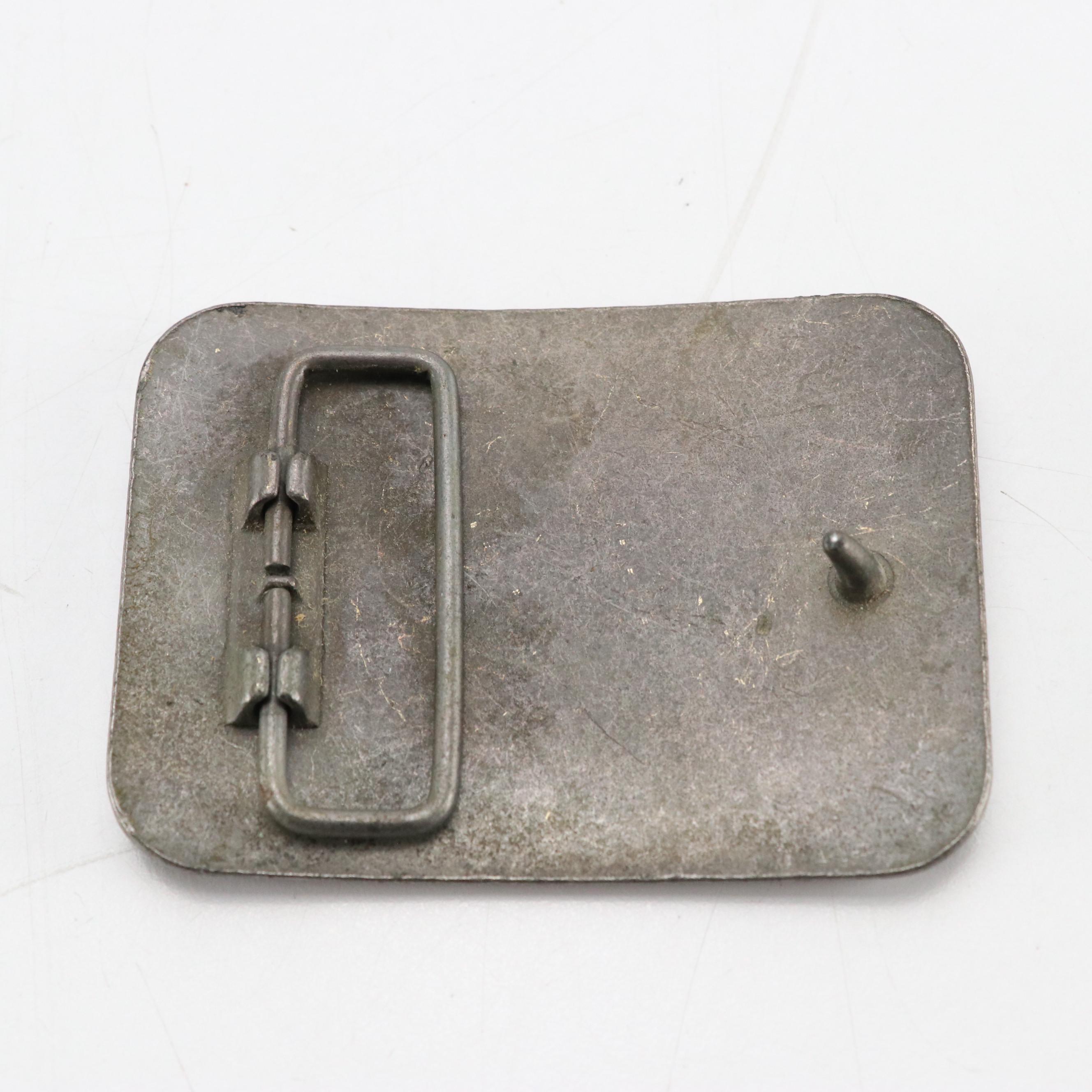 Convertible Faux Leather Clutch, Belt Buckles, and Folding Paper Fan