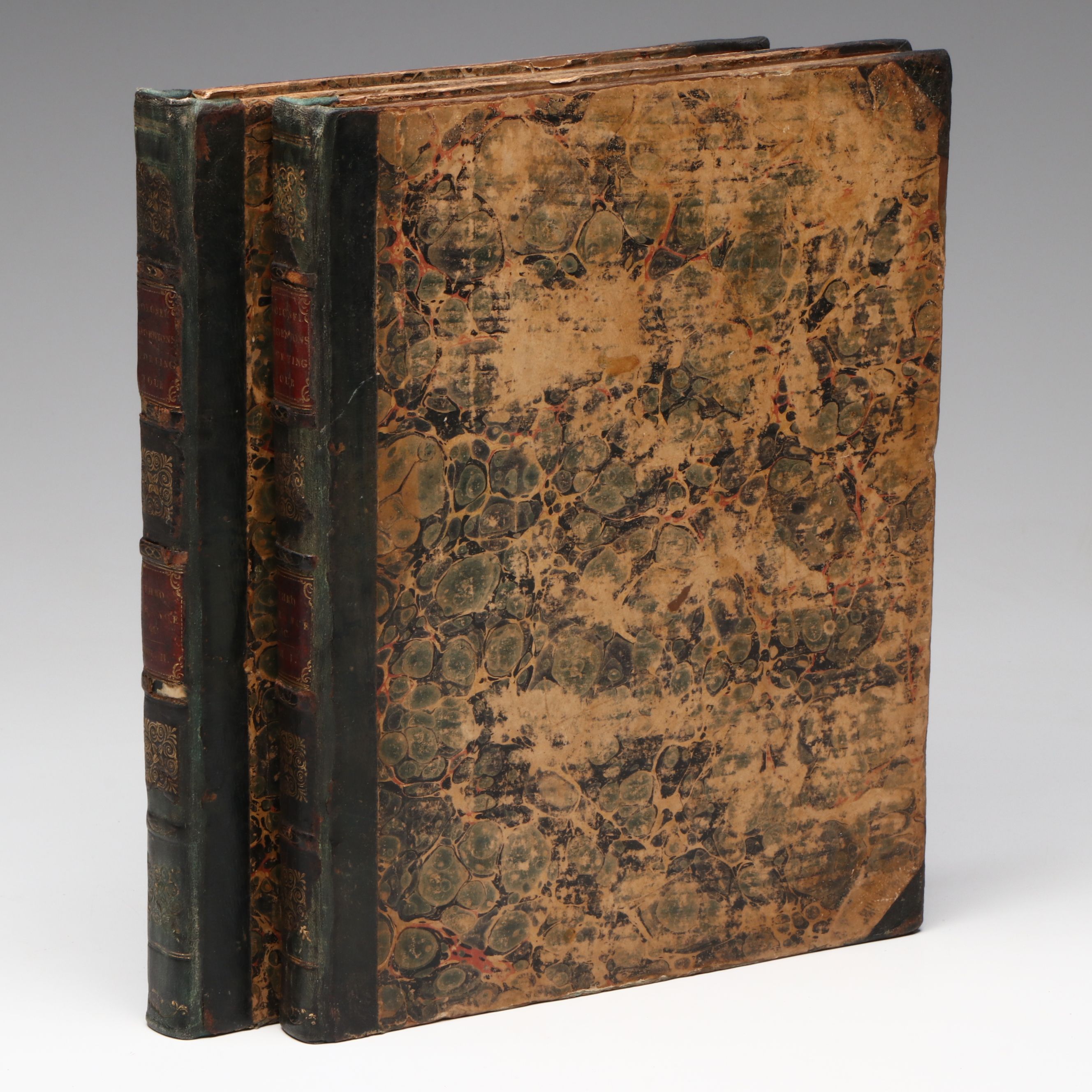 "A Sporting Tour Through France" Two-Volume Set by Thomas Thornton, 1806