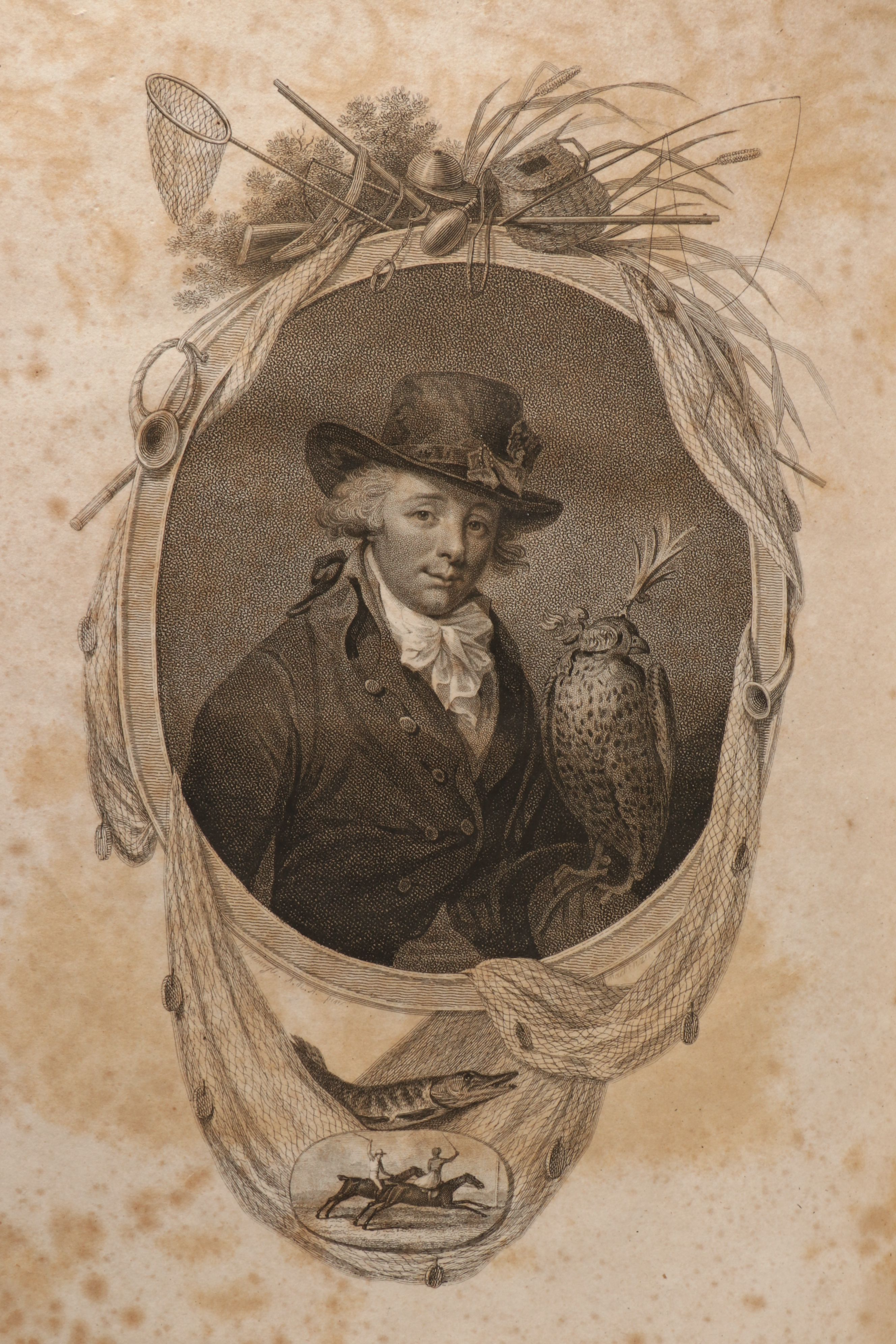 "A Sporting Tour Through France" Two-Volume Set by Thomas Thornton, 1806