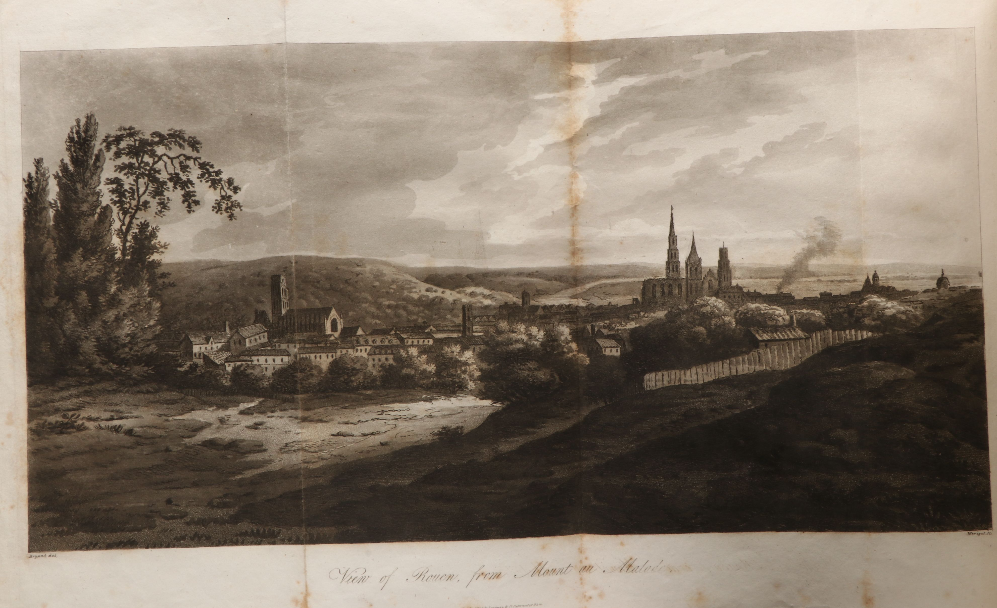 "A Sporting Tour Through France" Two-Volume Set by Thomas Thornton, 1806