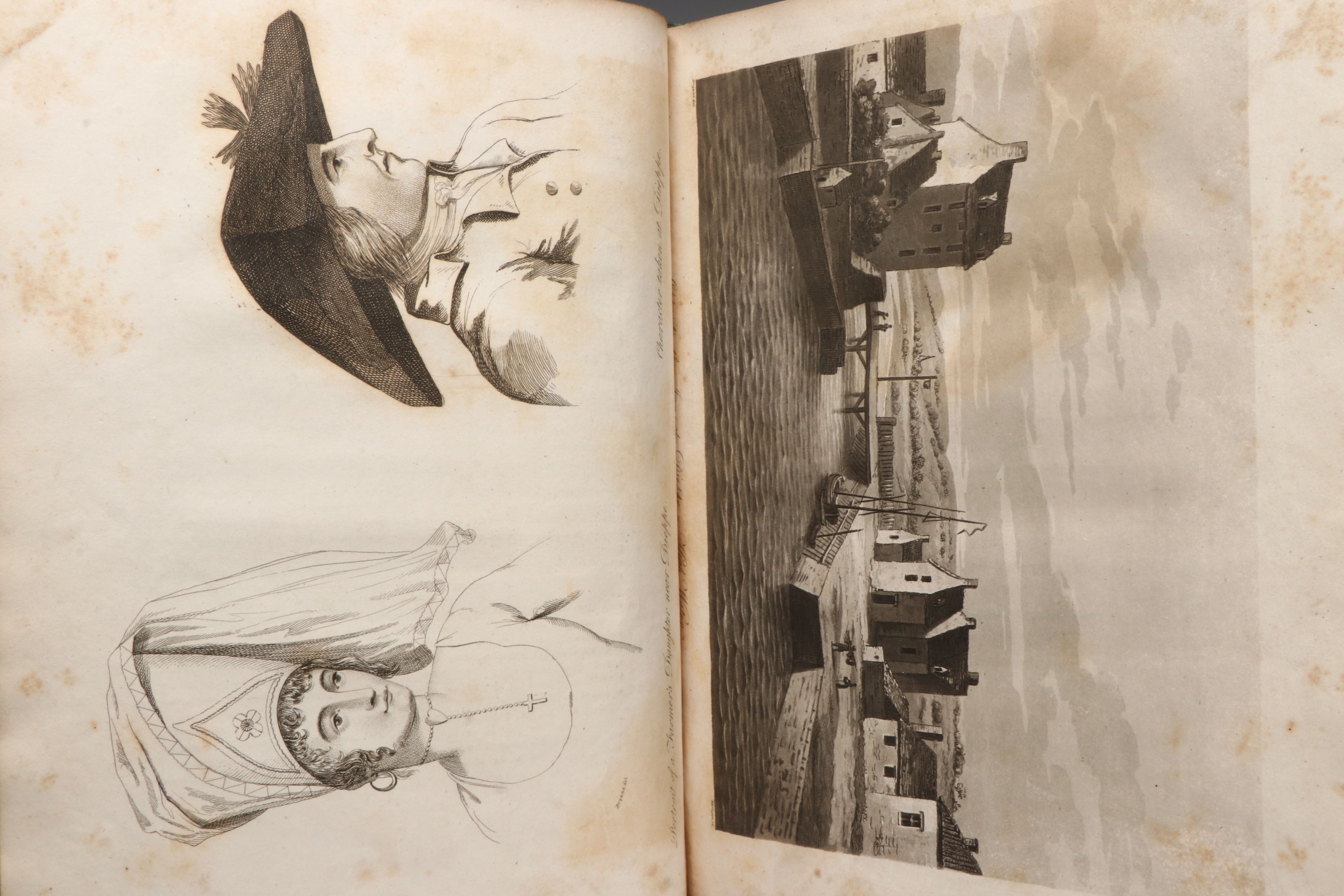 "A Sporting Tour Through France" Two-Volume Set by Thomas Thornton, 1806