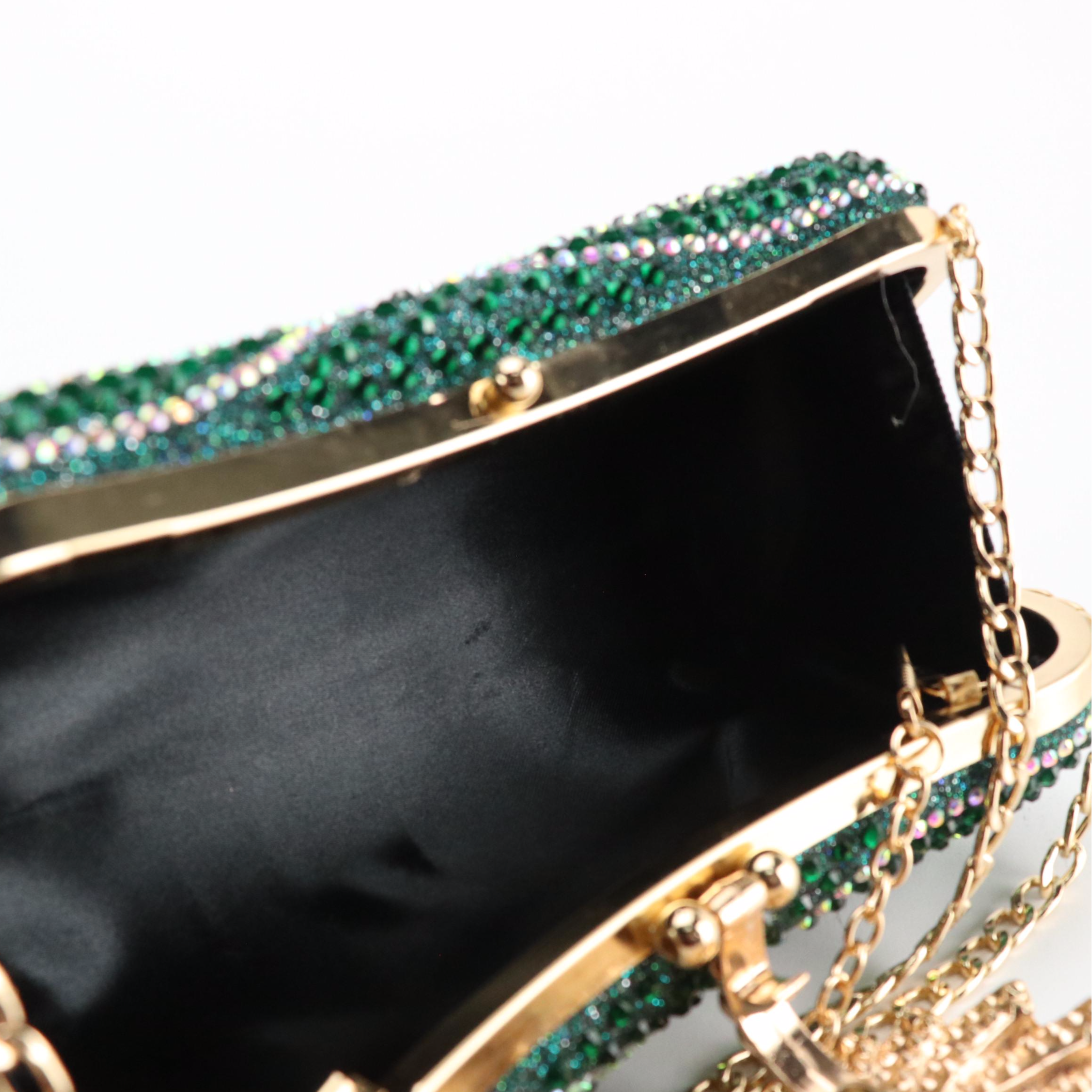 Heart-Shaped and Butterfly-Shaped Embellished Evening Bags