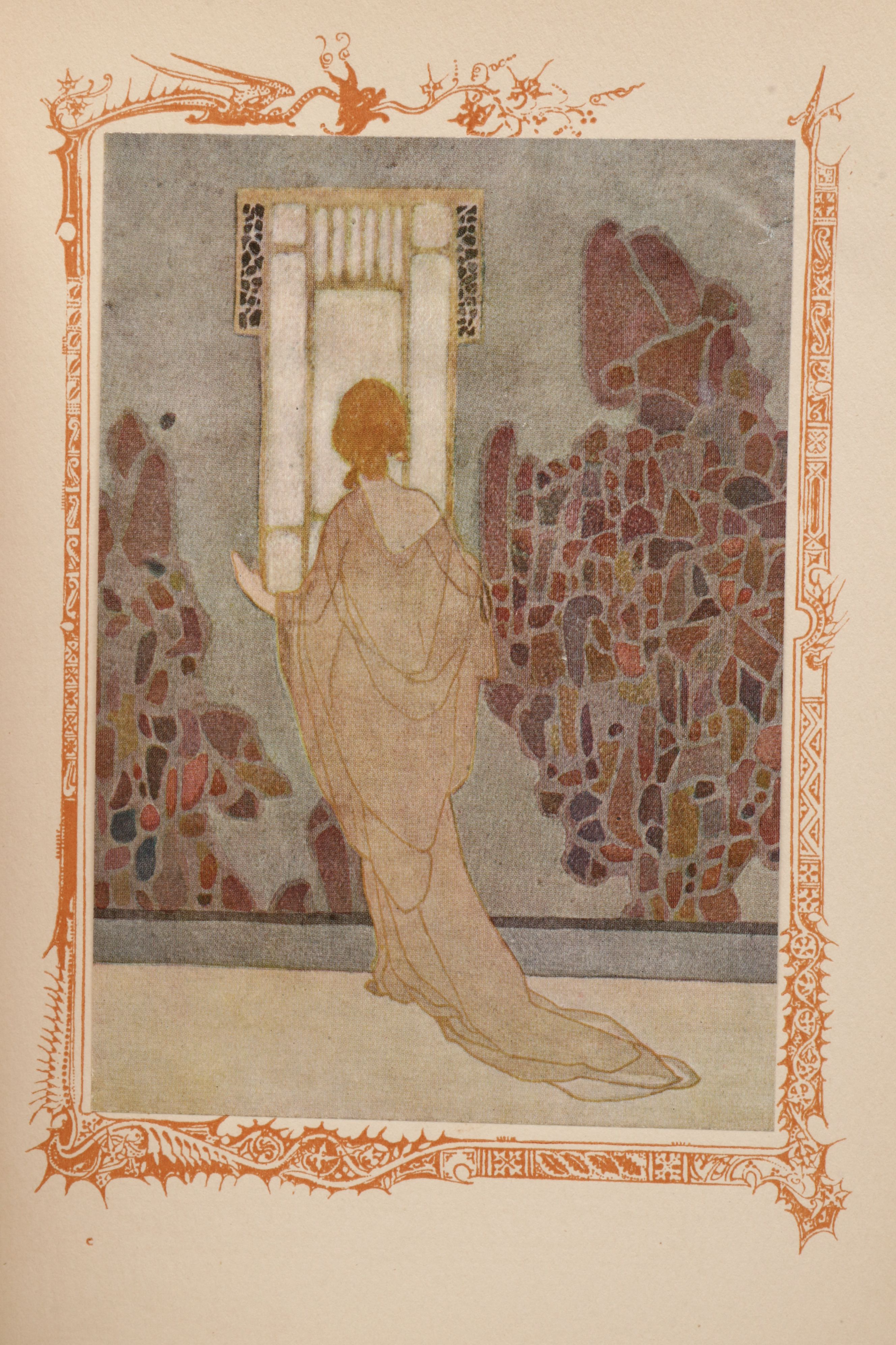 Illustrated "Aucassin and Nicolete" by Michael West and Horace Mansion, c. 1917