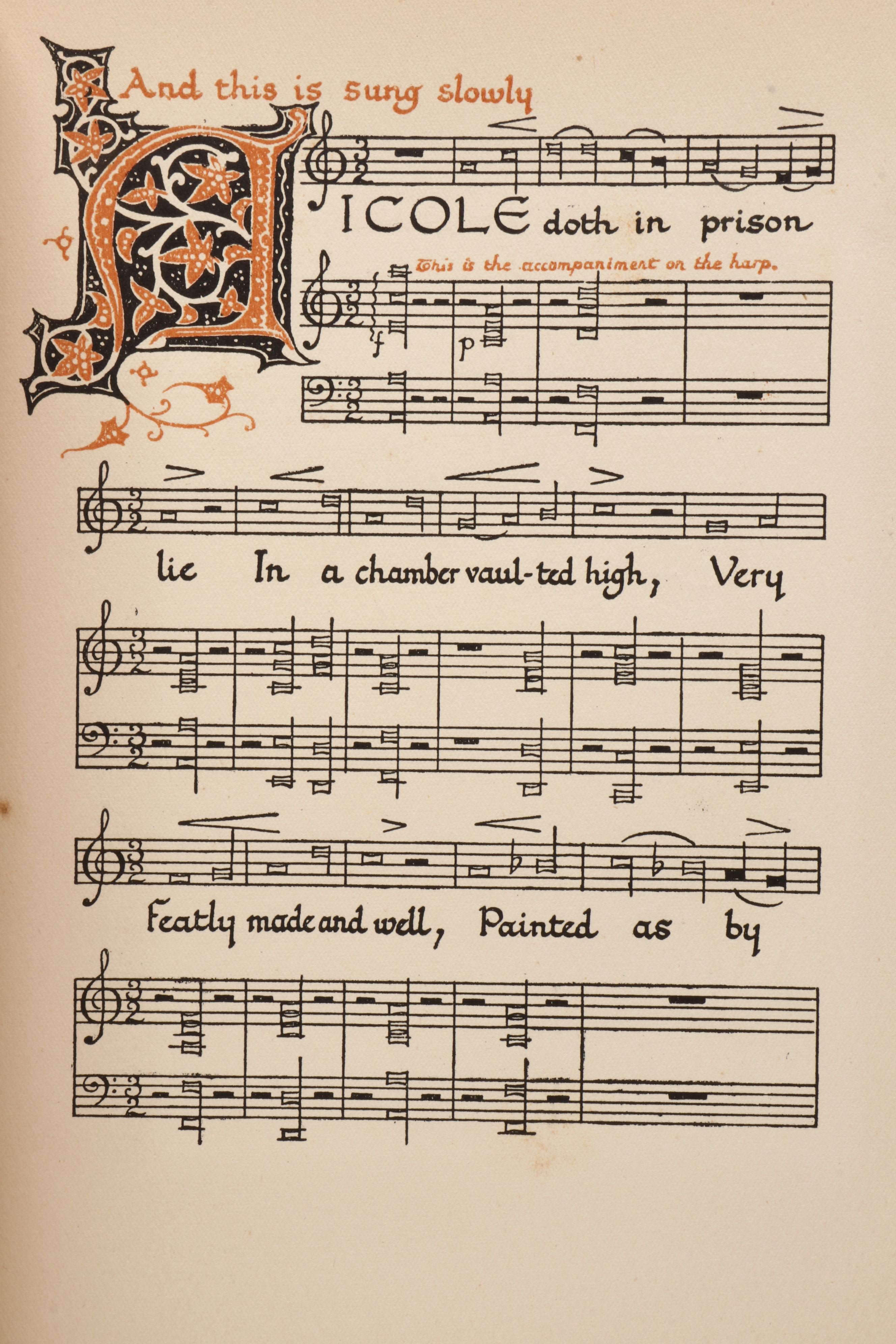 Illustrated "Aucassin and Nicolete" by Michael West and Horace Mansion, c. 1917