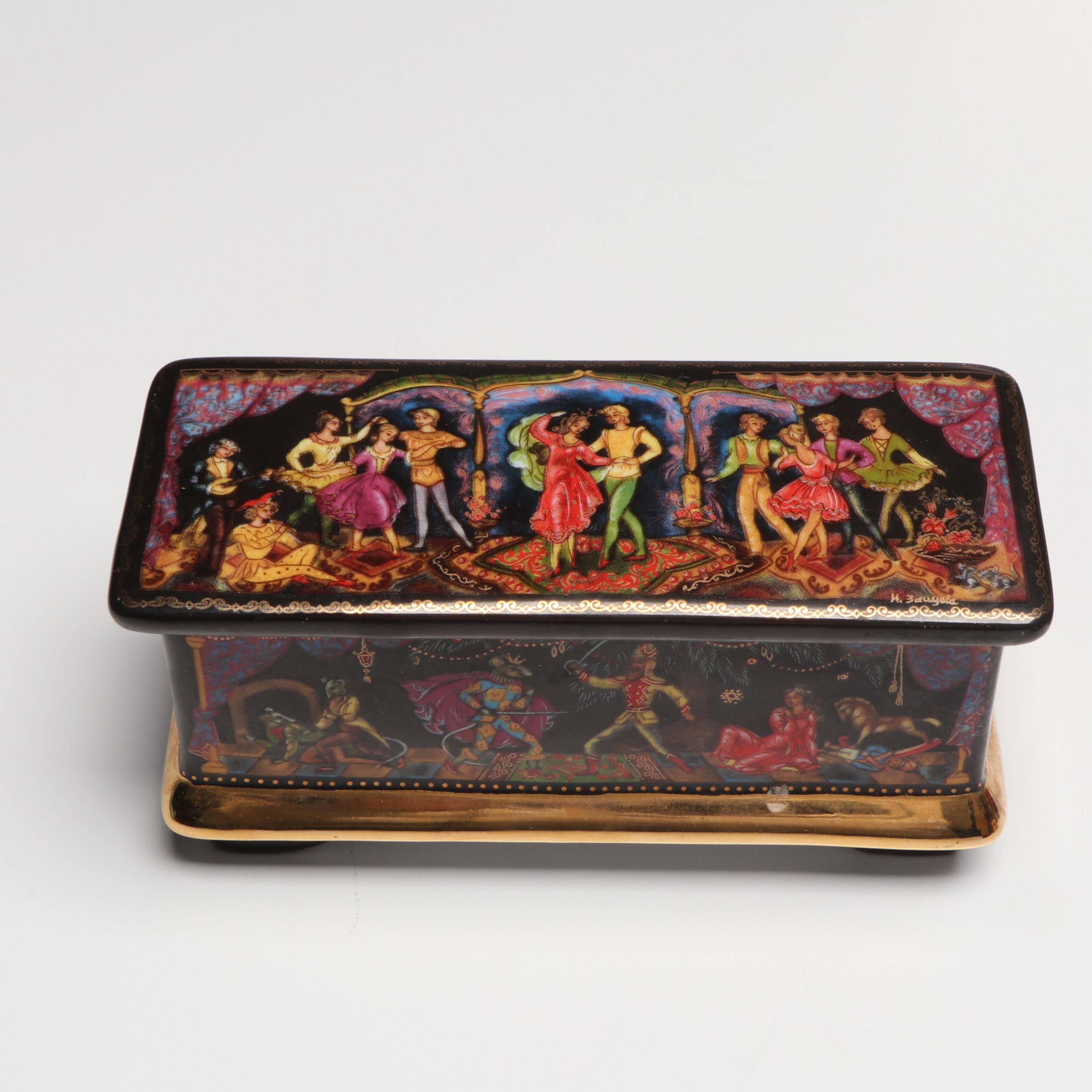 Ardleigh Elliot & Sons Music Box with Russian, German, and More Holiday Décor