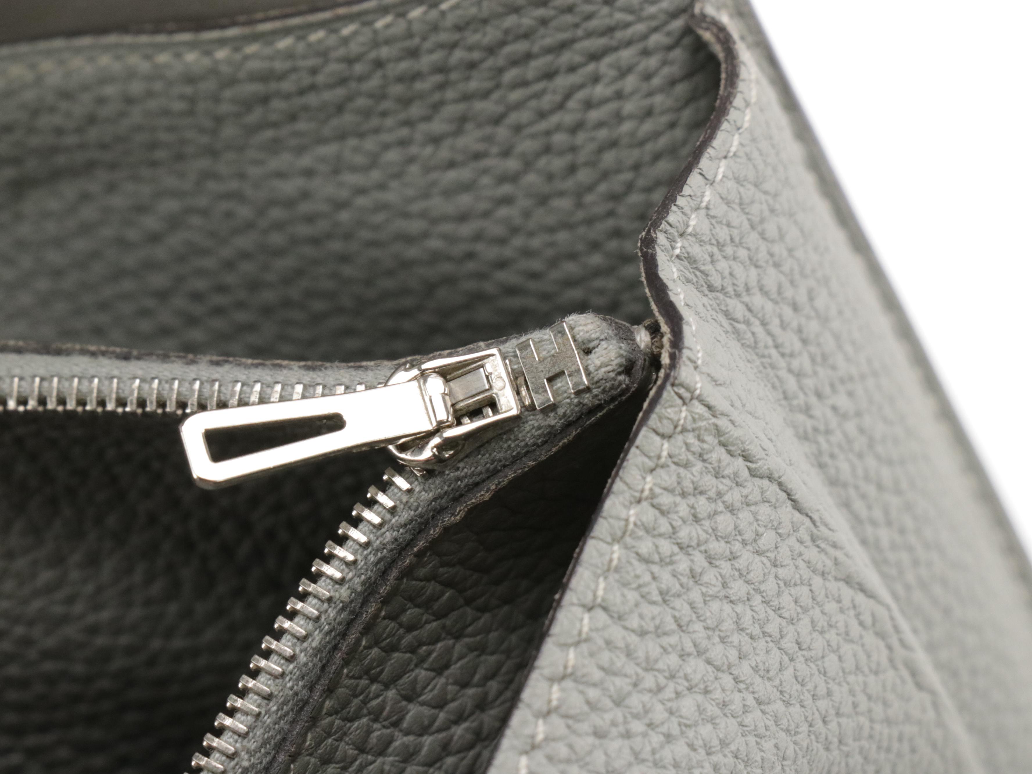 Hermès Dogon Duo GM Bifold Wallet in Clemence Leather with Gift Box