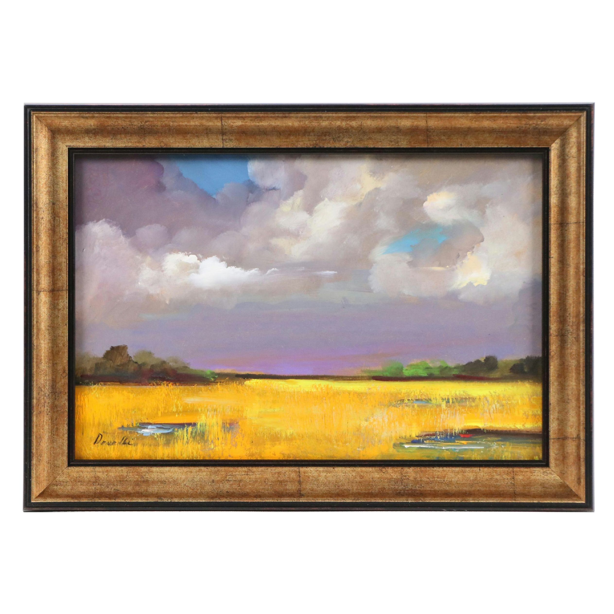 Natalie Demenko Landscape Oil Painting, 21st Century