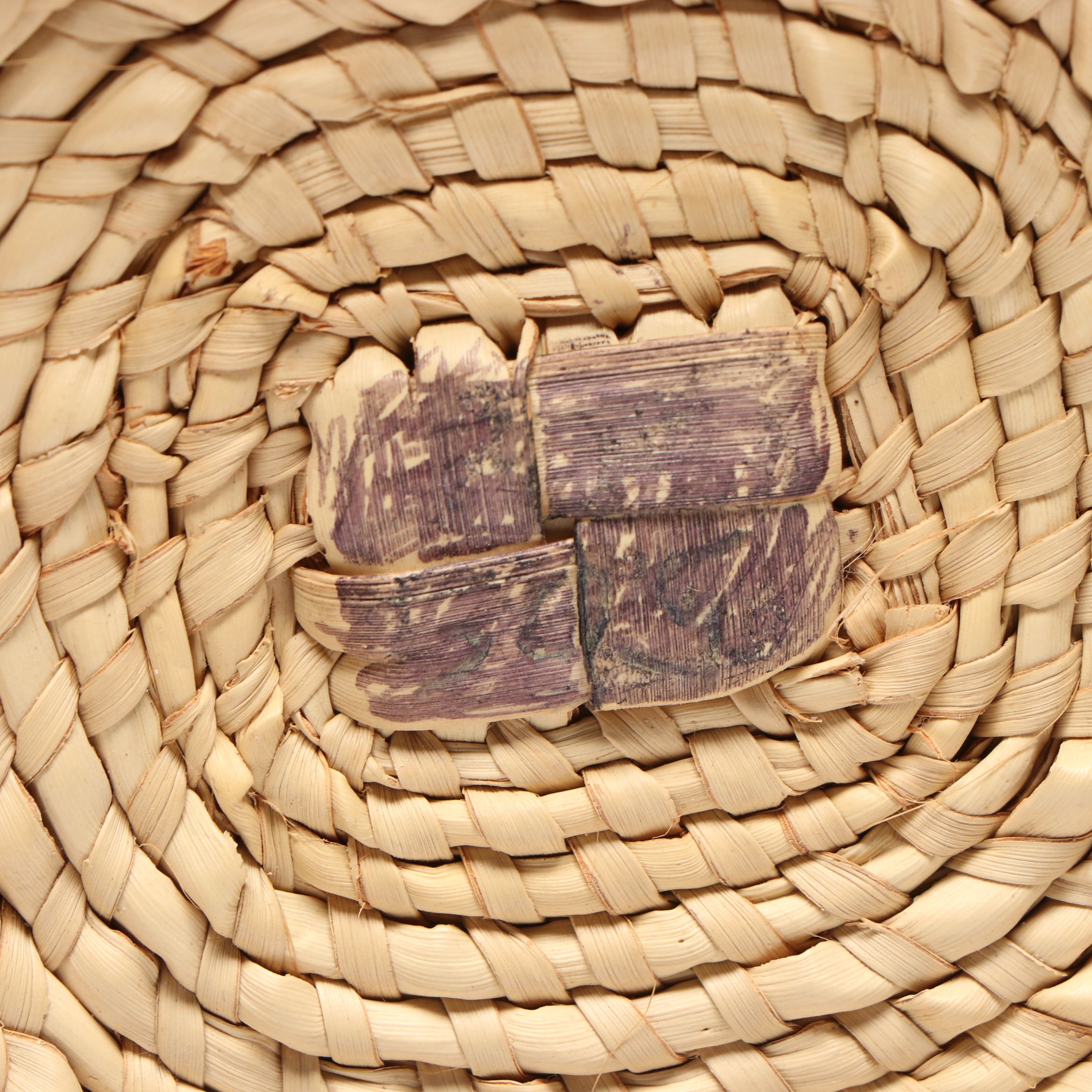 Namibian Ovambo Peoples Woven Plant Fiber Basketry