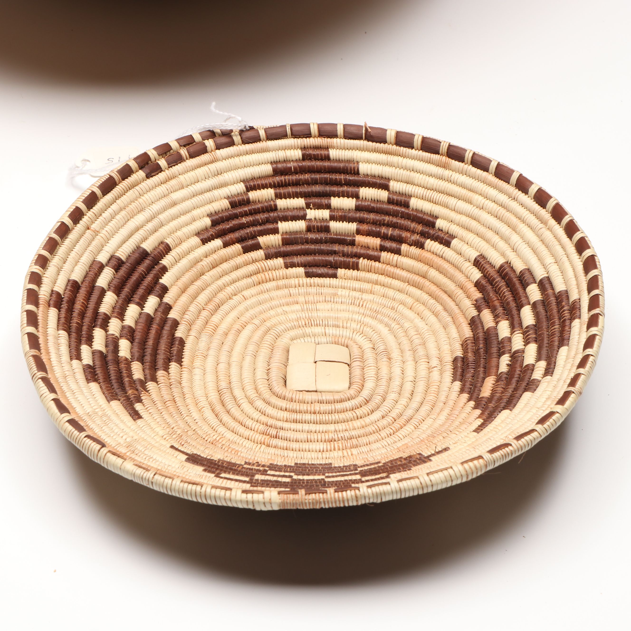 Namibian Ovambo Peoples Woven Plant Fiber Basketry