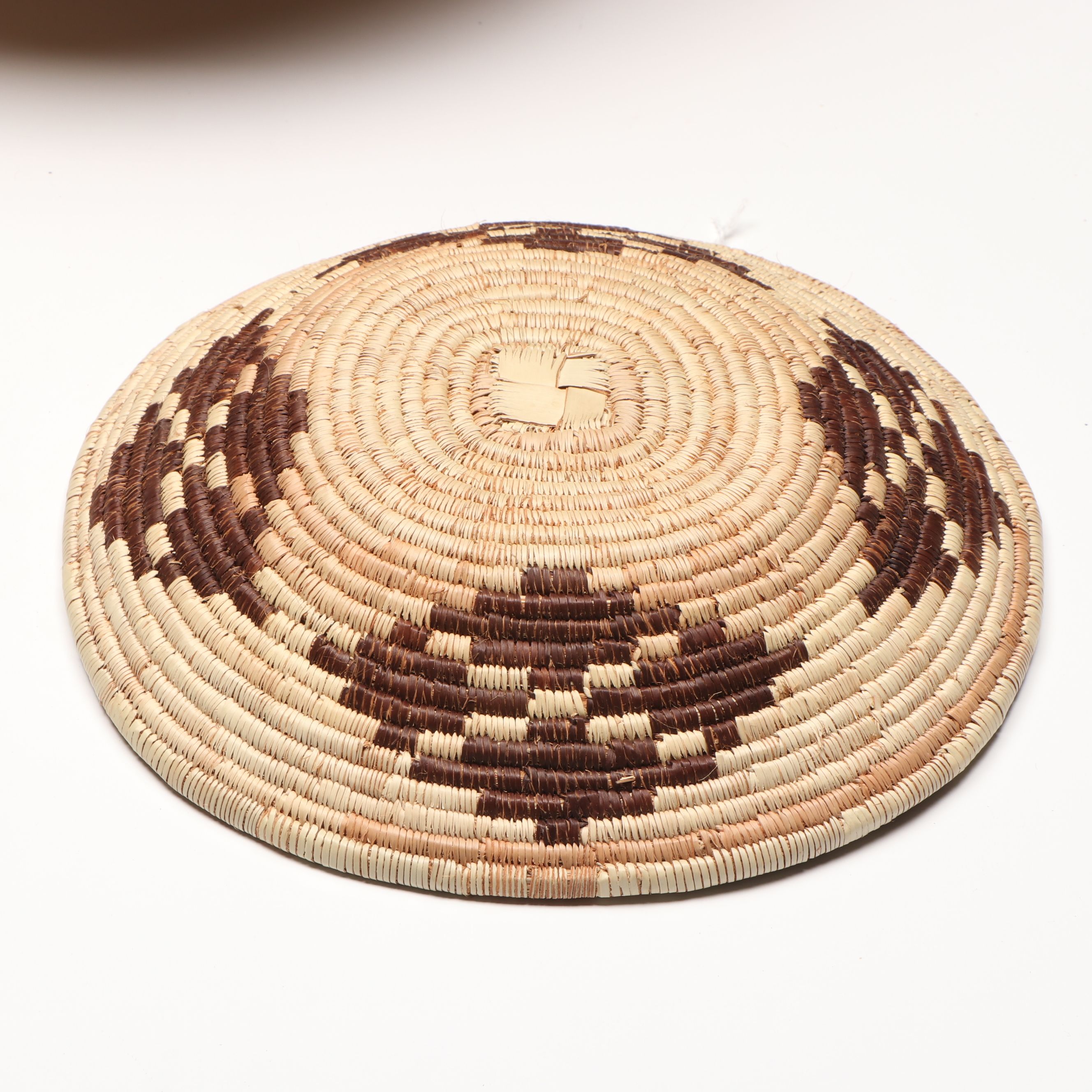 Namibian Ovambo Peoples Woven Plant Fiber Basketry