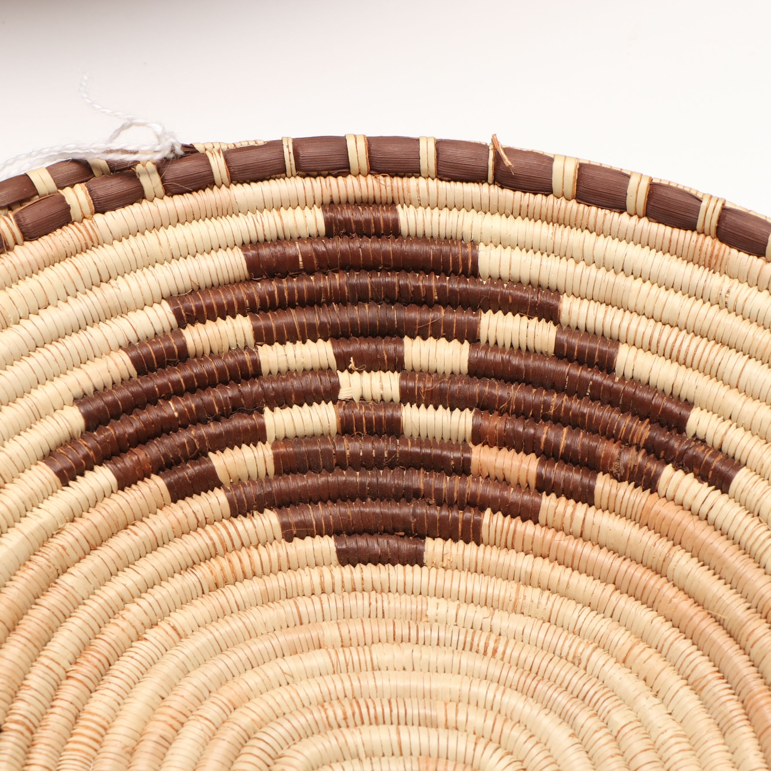Namibian Ovambo Peoples Woven Plant Fiber Basketry