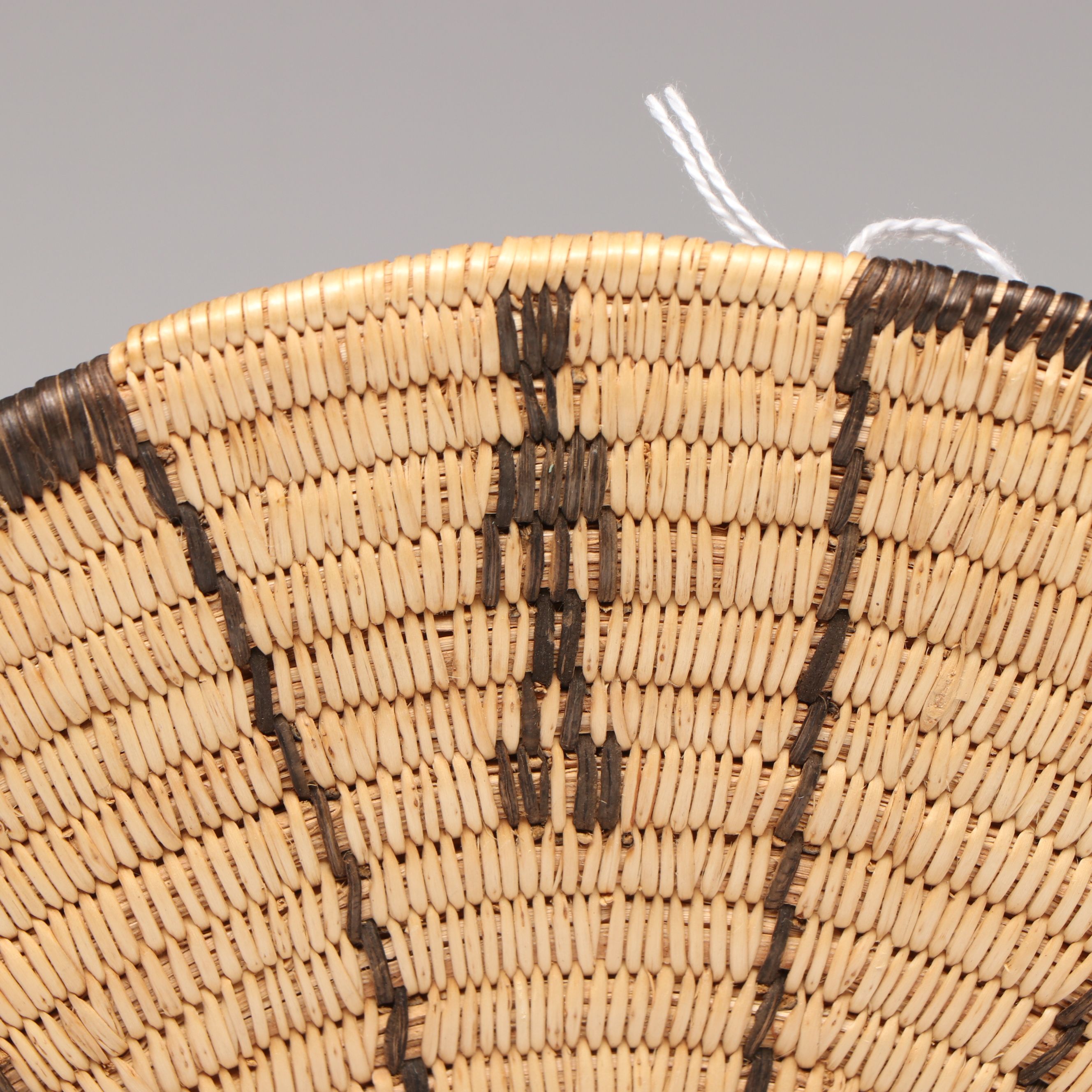 Namibian Ovambo Peoples Woven Plant Fiber Basketry
