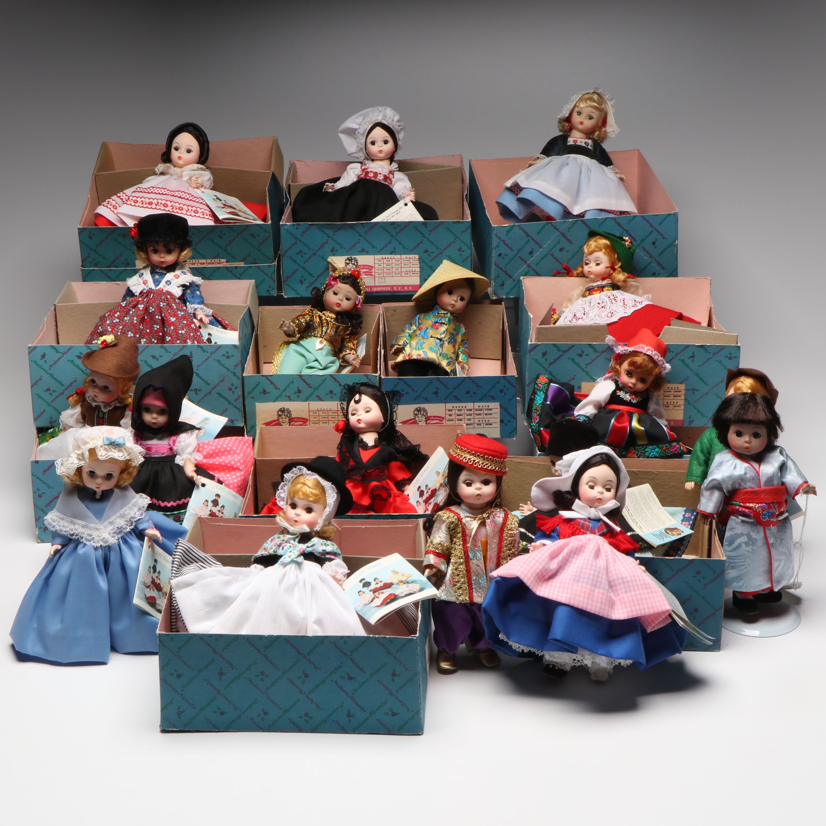 International Series "Russia," "Netherlands," and More Madame Alexander Dolls