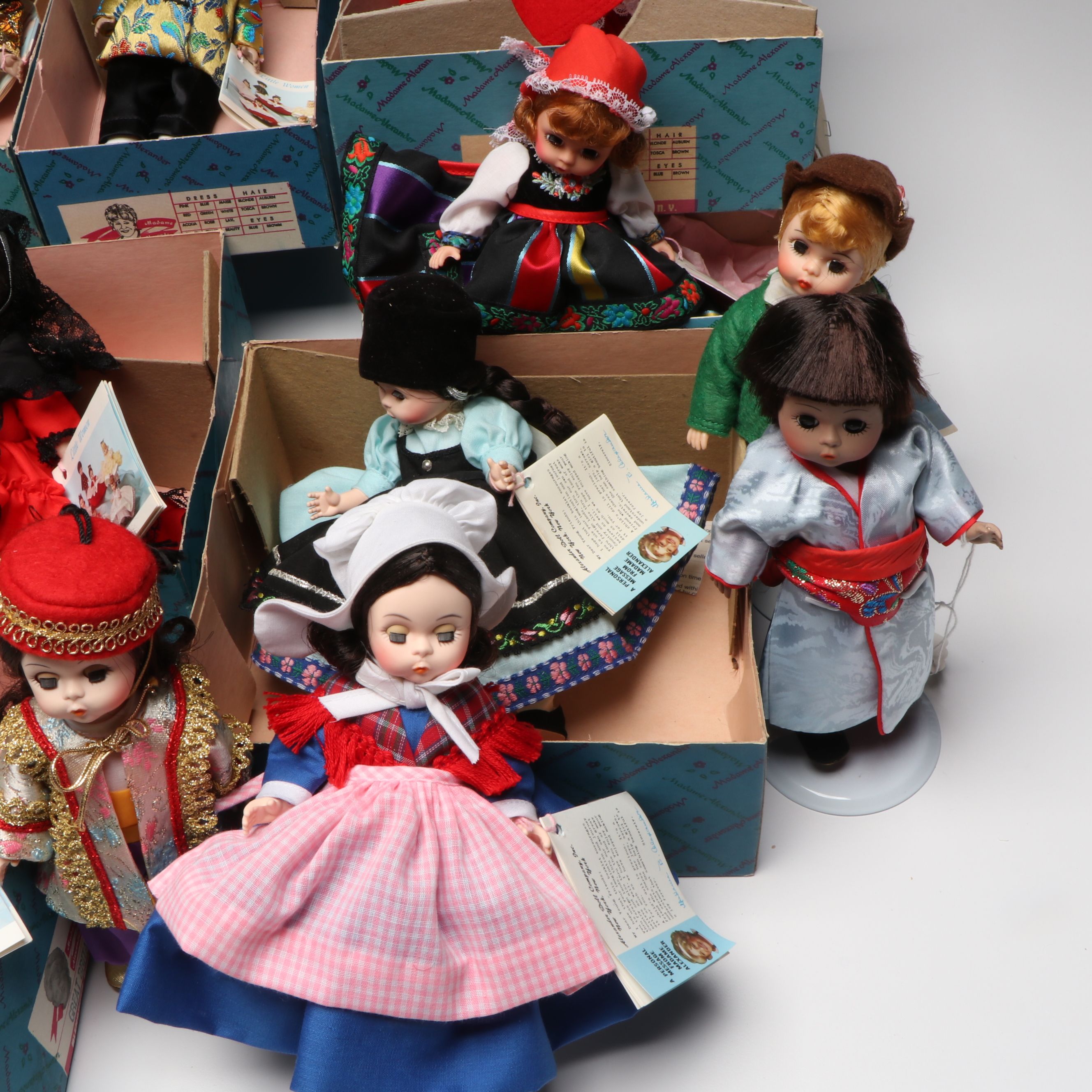 International Series "Russia," "Netherlands," and More Madame Alexander Dolls
