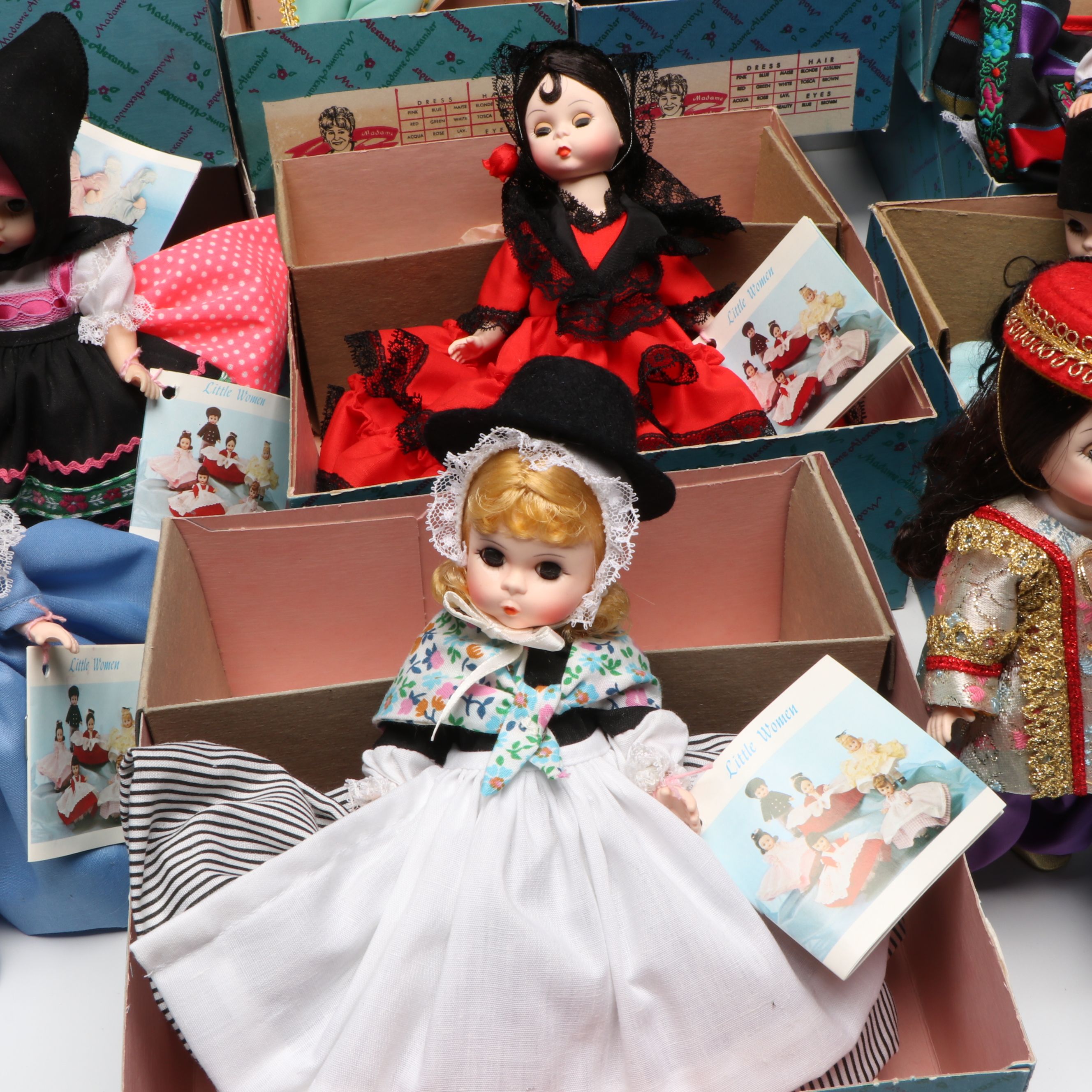 International Series "Russia," "Netherlands," and More Madame Alexander Dolls
