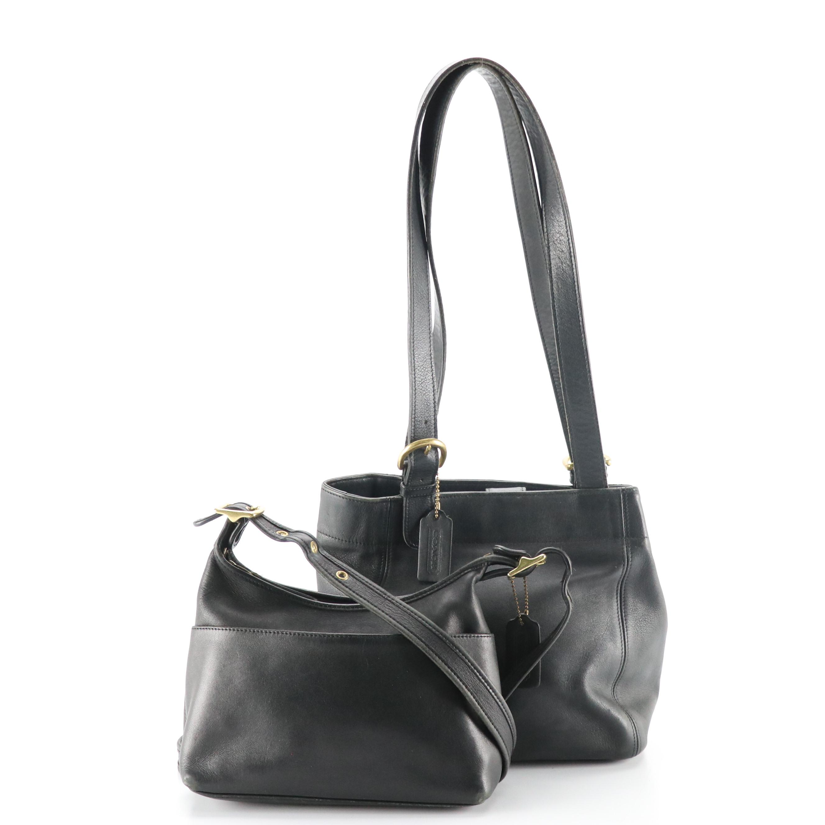 Coach Soho 4157 and Pocket Zip 9136 Shoulder Bags in Glove-Tanned Cowhide