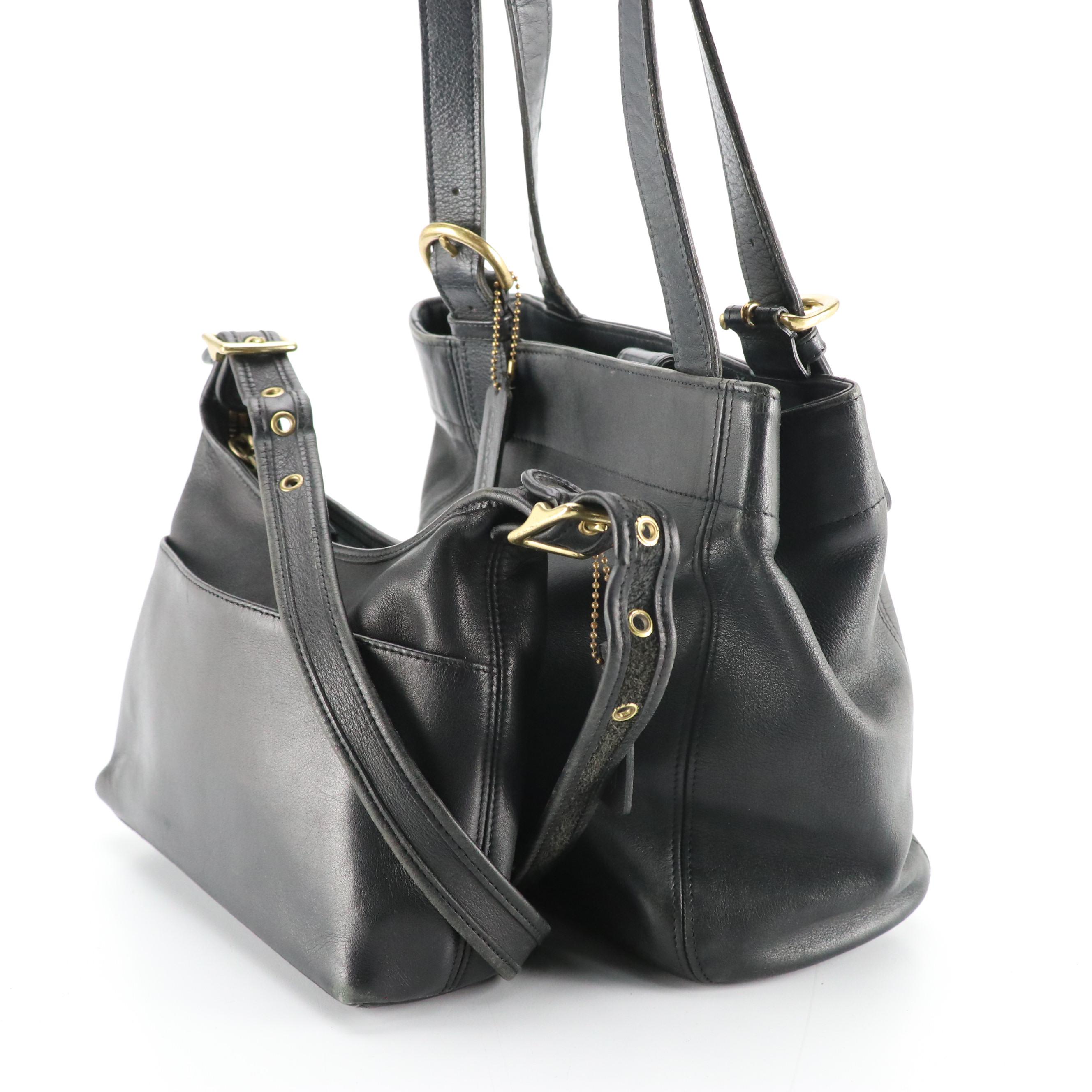 Coach Soho 4157 and Pocket Zip 9136 Shoulder Bags in Glove-Tanned Cowhide