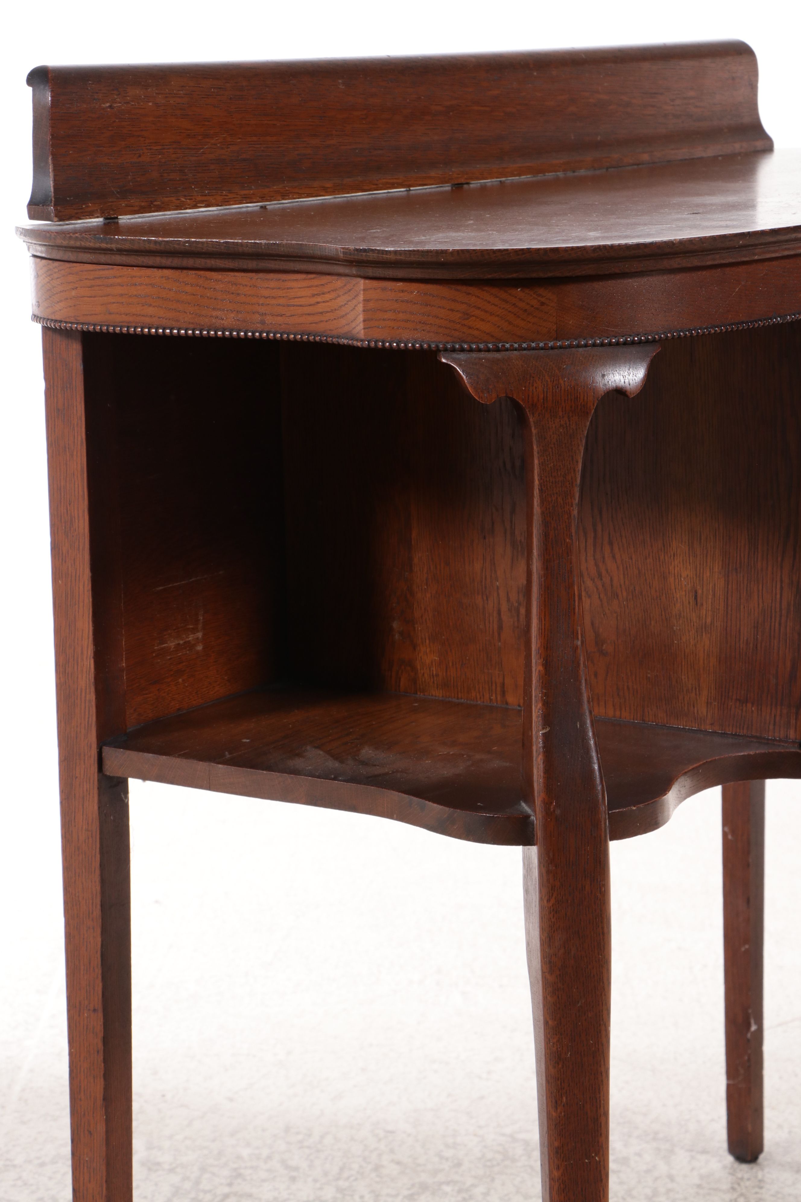 Edwardian Oak Server, Early 20th Century