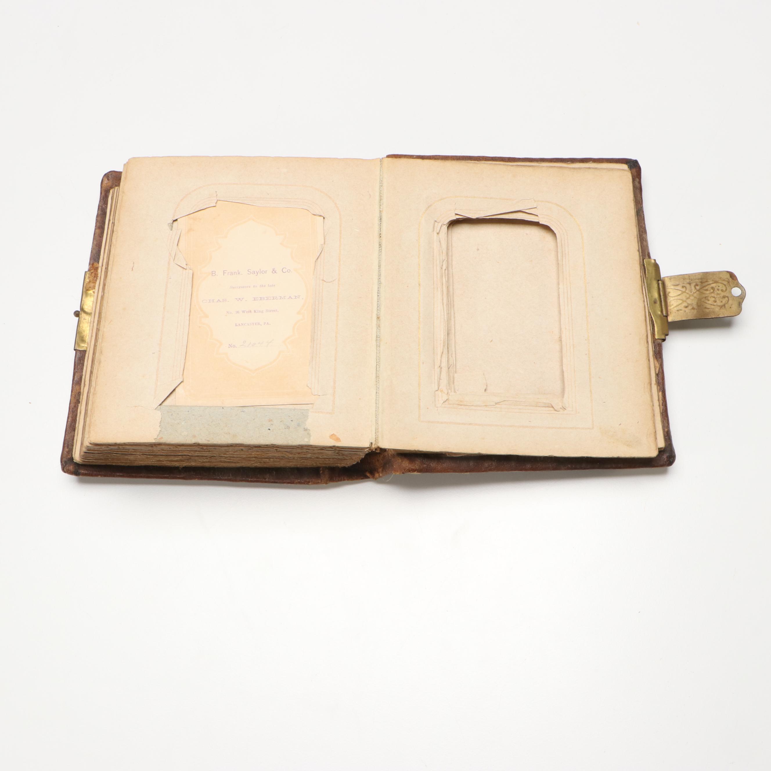 Carte de Visite with Other Portraits of Men, Women and Children, Mid-19th C.