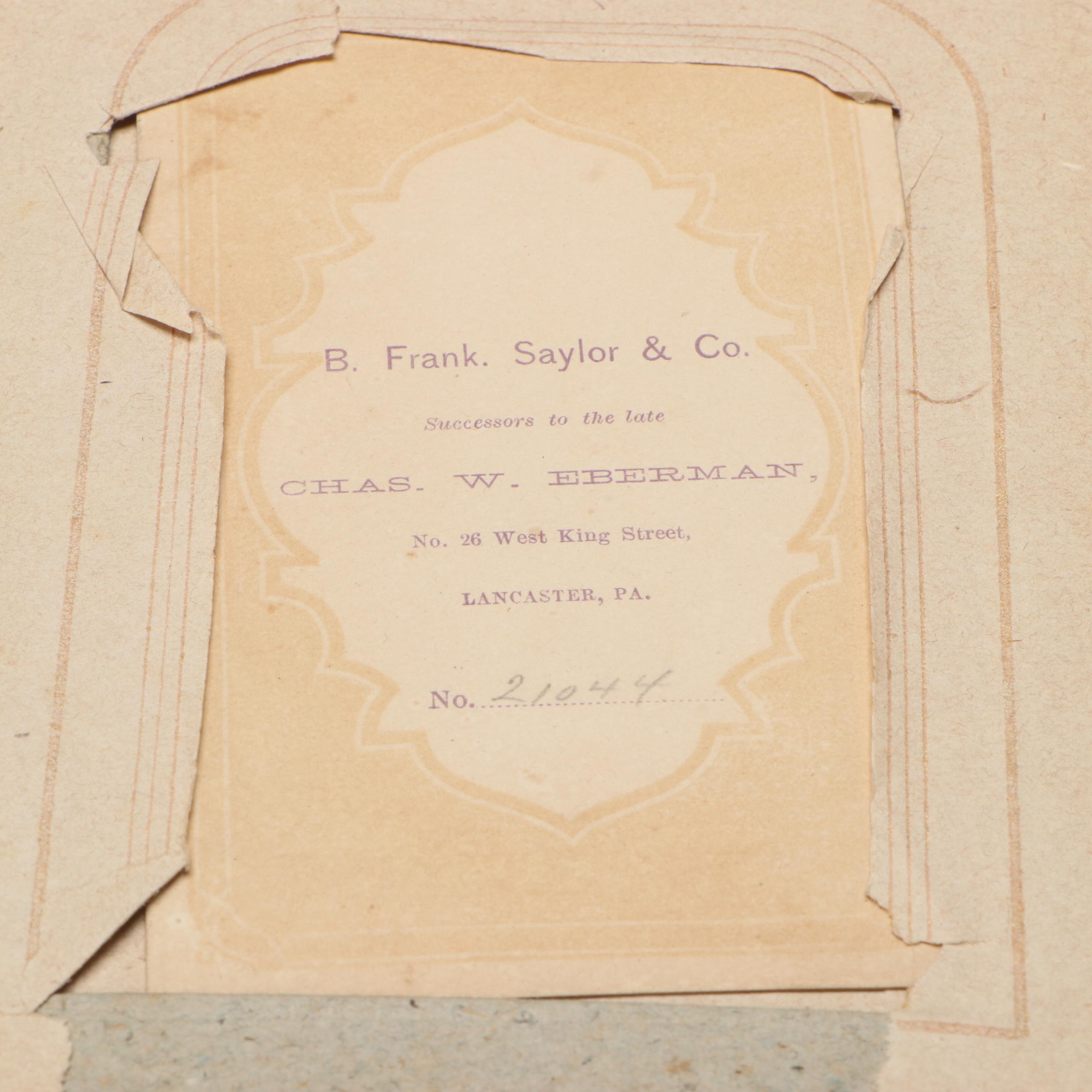 Carte de Visite with Other Portraits of Men, Women and Children, Mid-19th C.