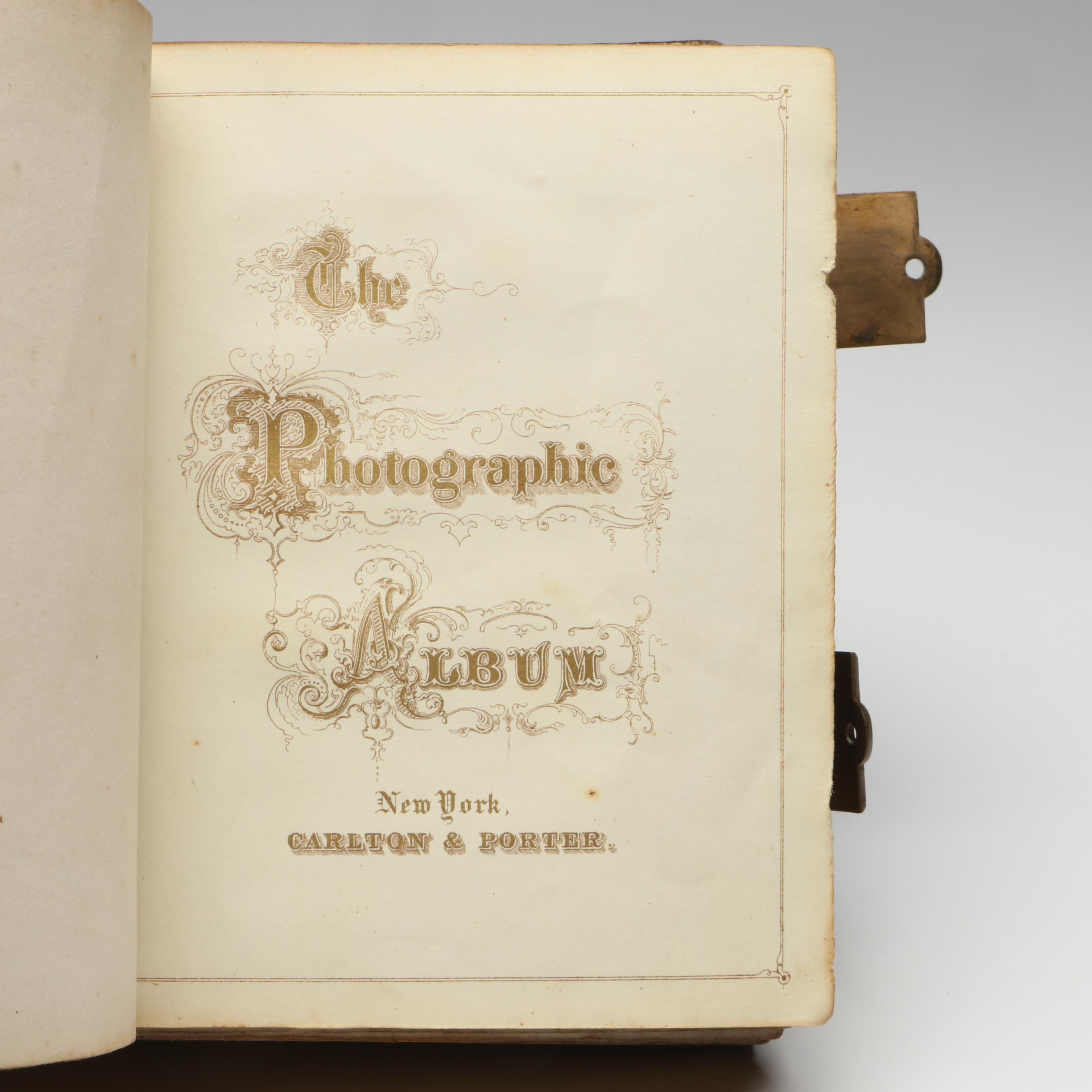 Carte de Visite with Other Portraits of Men, Women and Children, Mid-19th C.