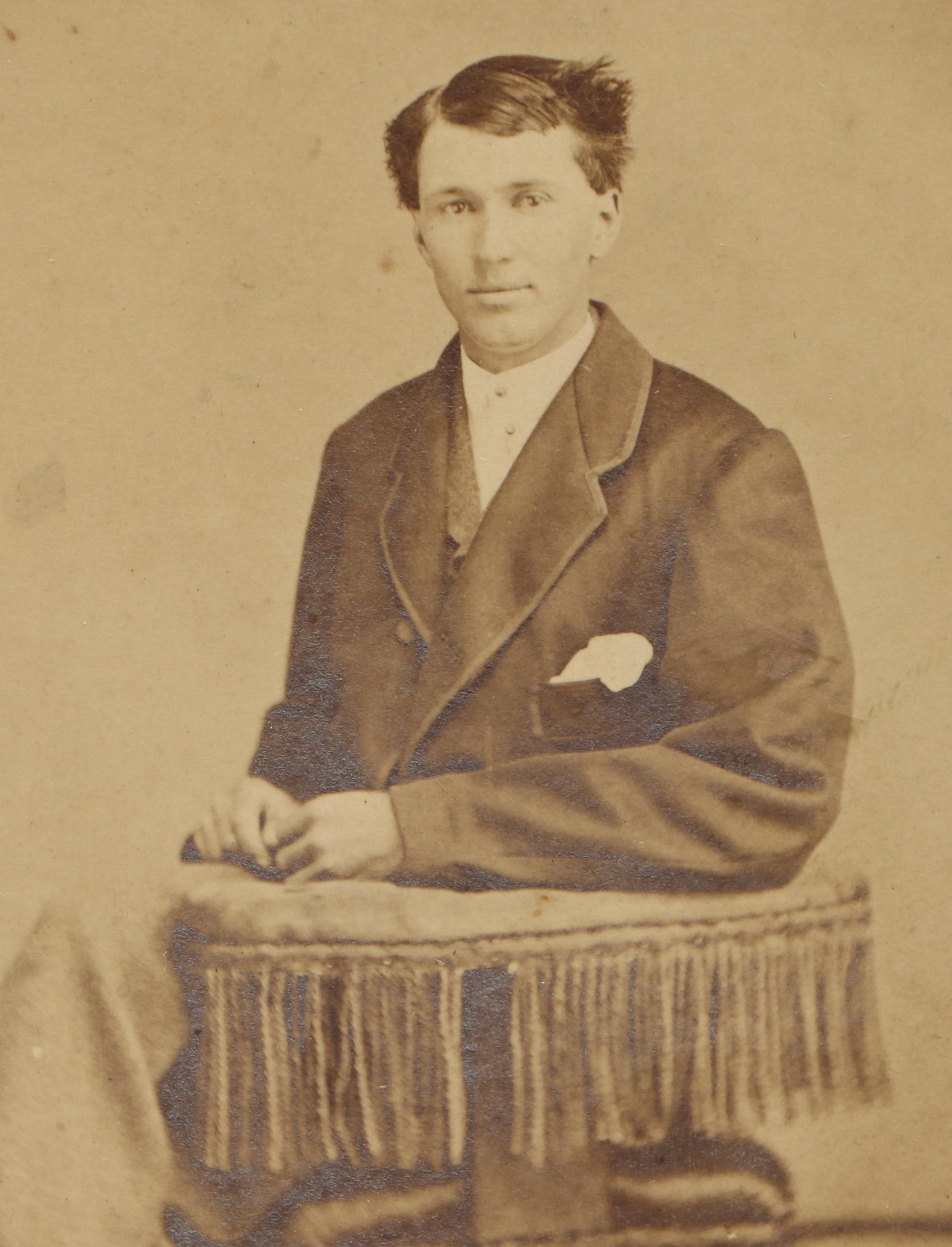 Carte de Visite with Other Portraits of Men, Women and Children, Mid-19th C.