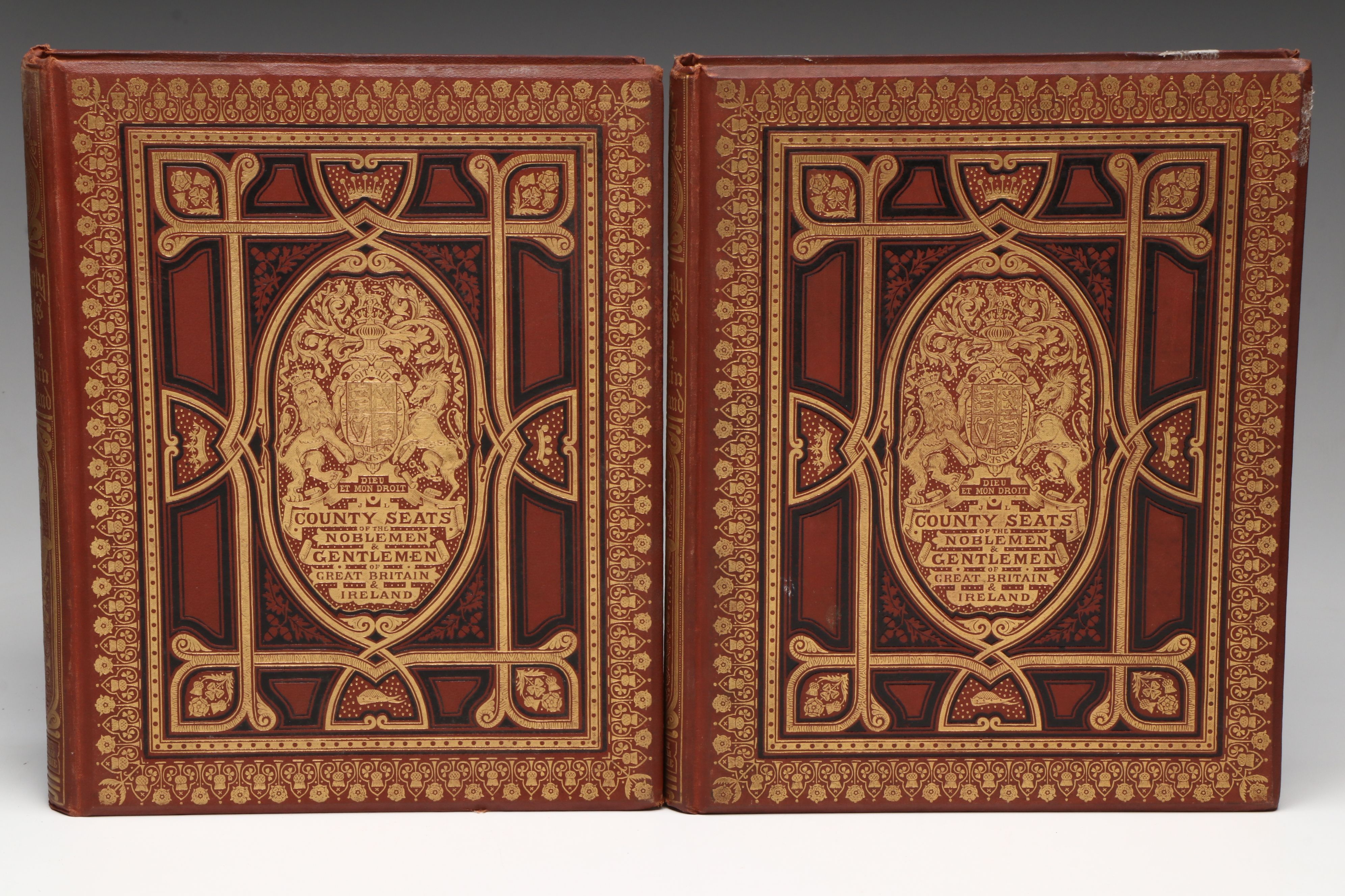 "Series of Picturesque Views of Seats of Great Britain and Ireland" Partial Set