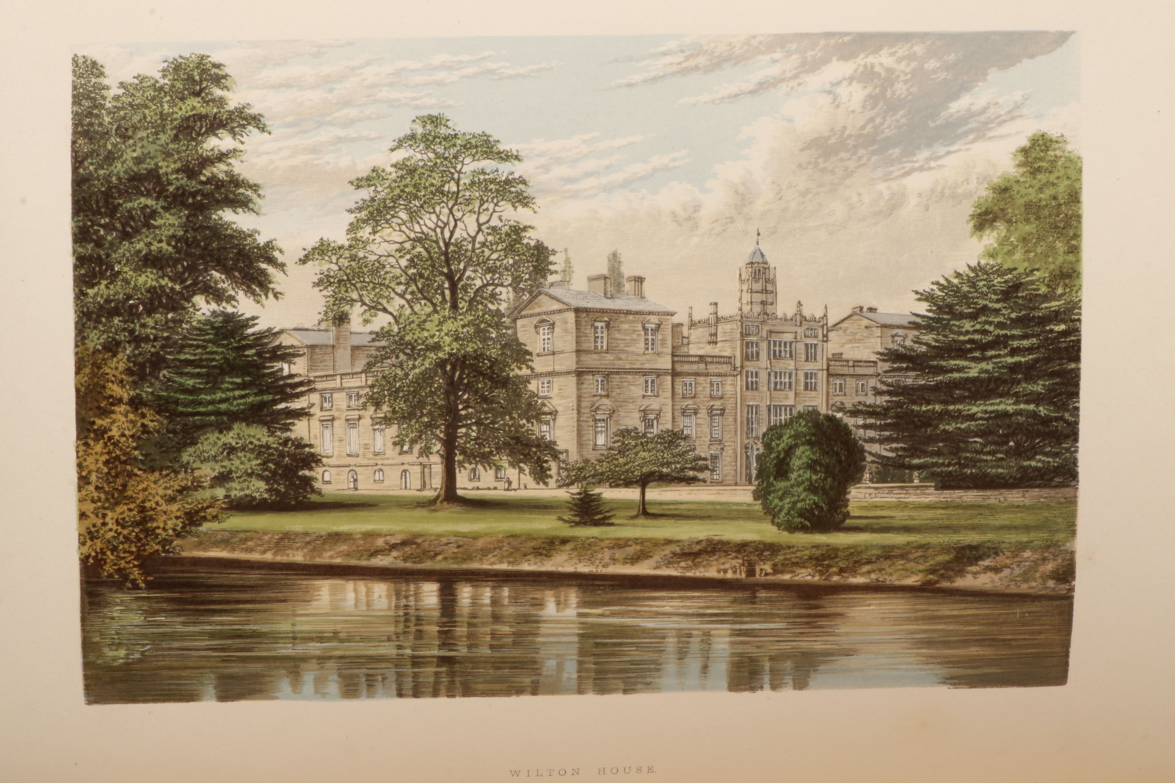 "Series of Picturesque Views of Seats of Great Britain and Ireland" Partial Set