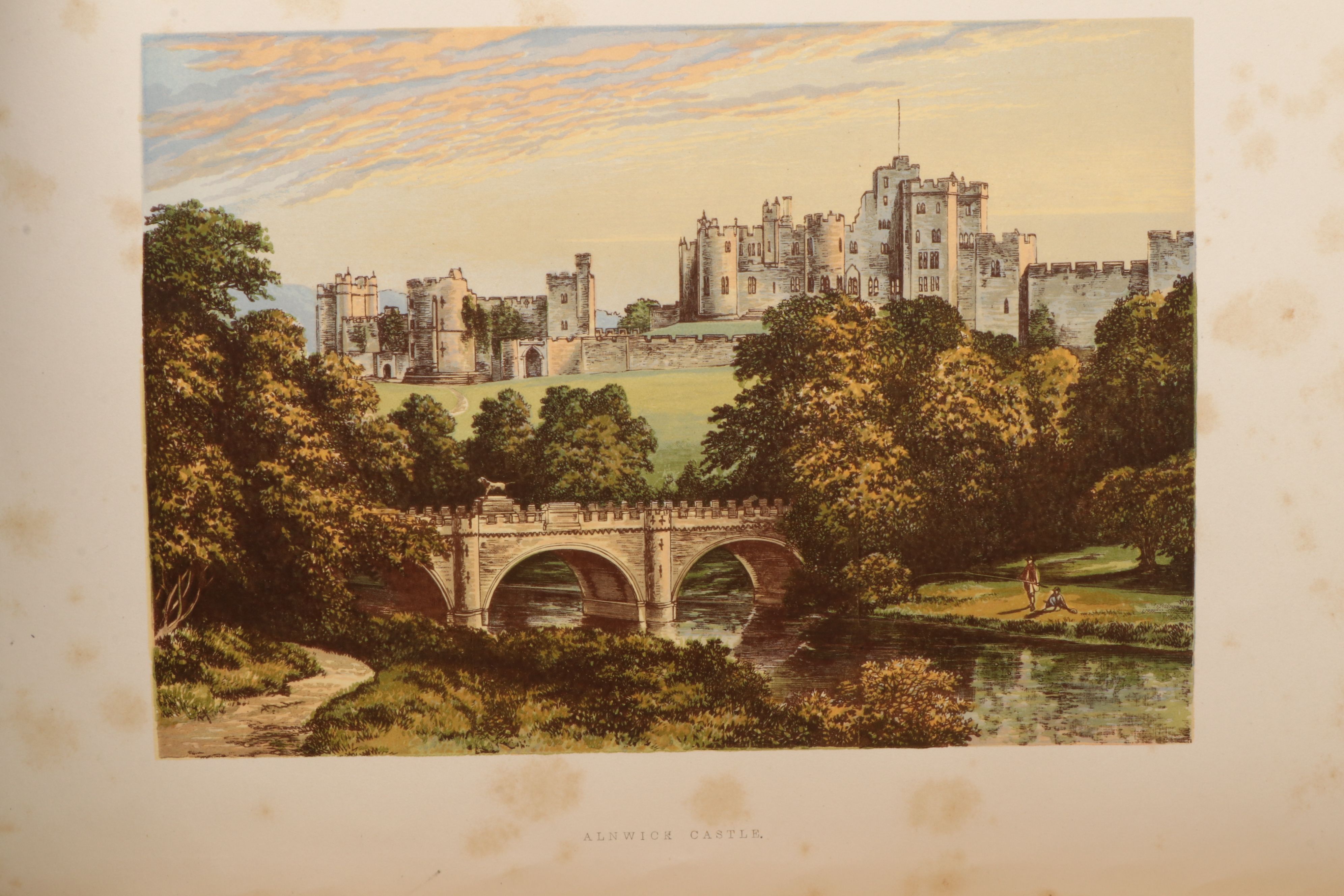 "Series of Picturesque Views of Seats of Great Britain and Ireland" Partial Set