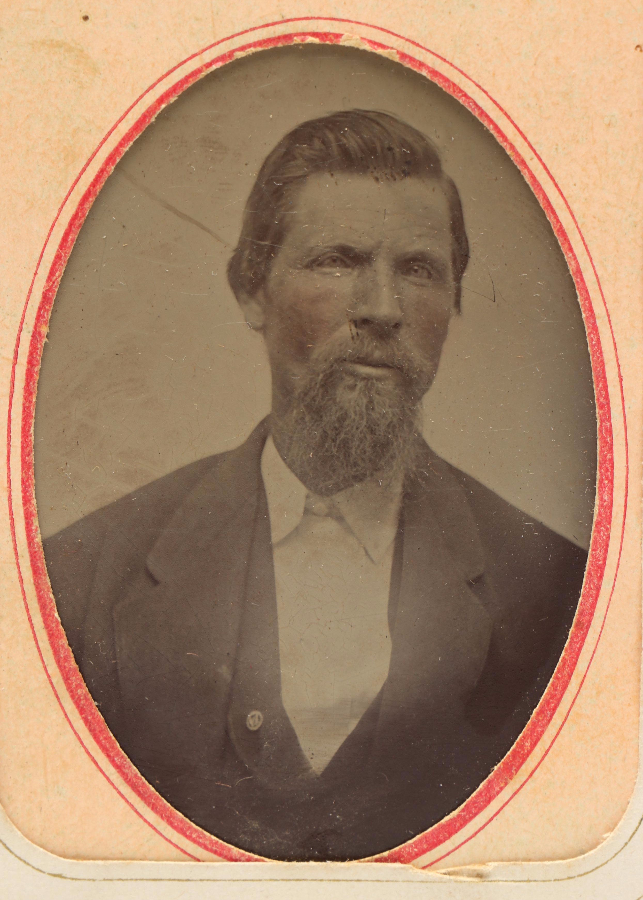 Victorian Leather Gem Tintype Album Featuring 1868 U.S. Grant & Schuyler Colfax