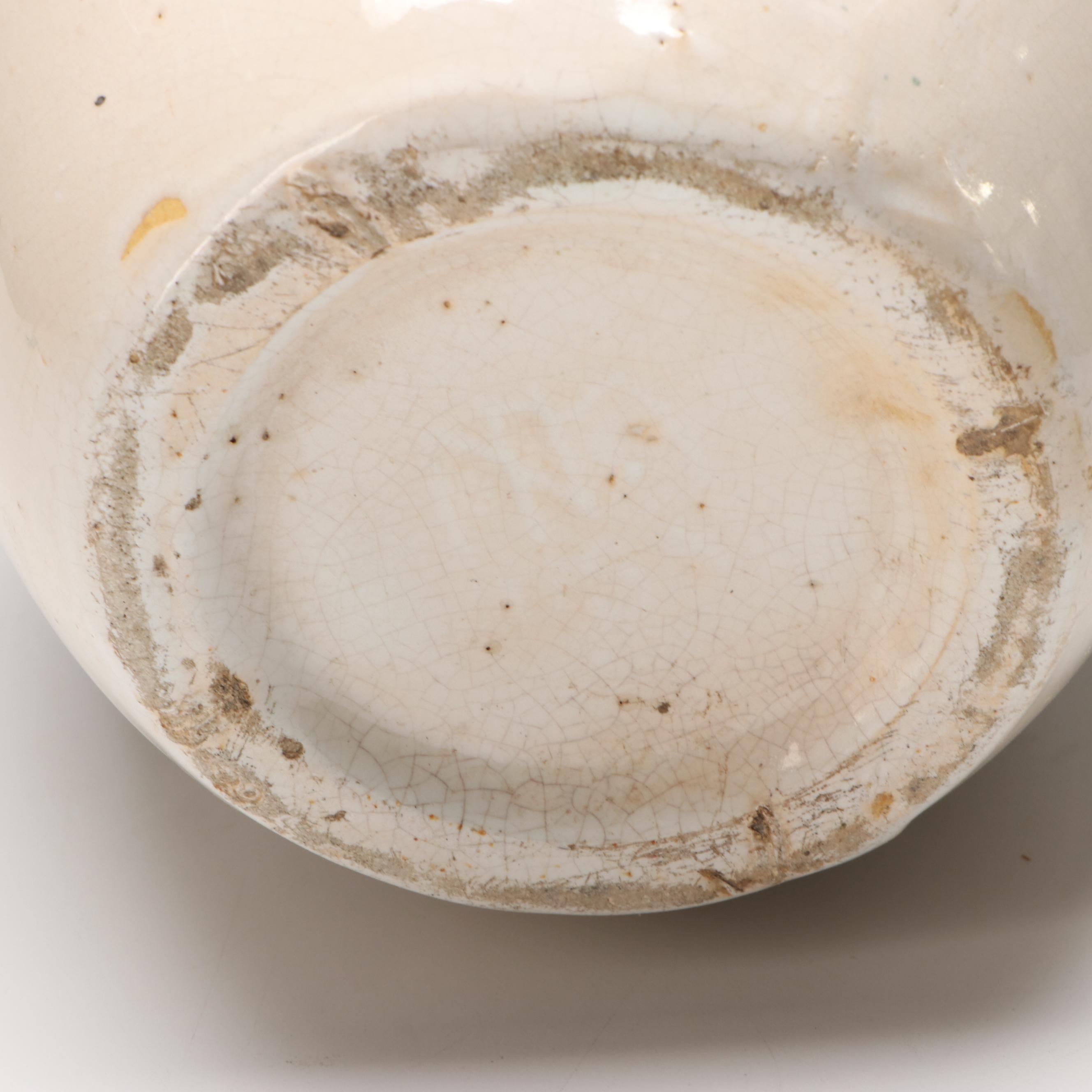 Weller and Other Pitchers, German Porcelain Teapot, and Veramic Vase