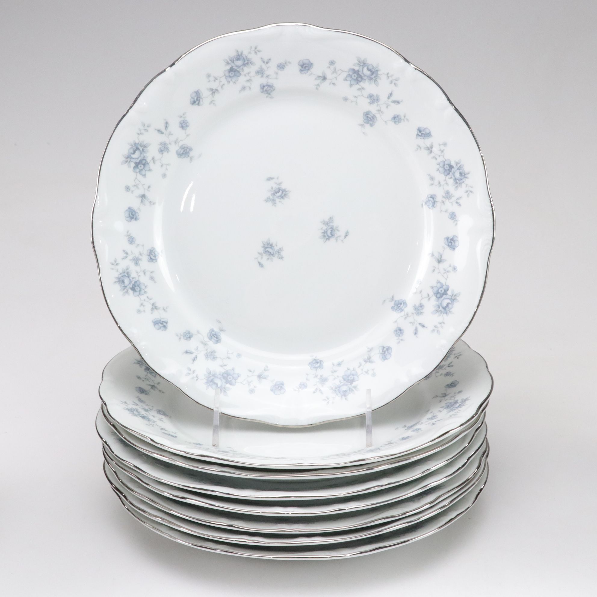 Johann Haviland "Blue Garland" Porcelain China Dinnerware Set for Eight