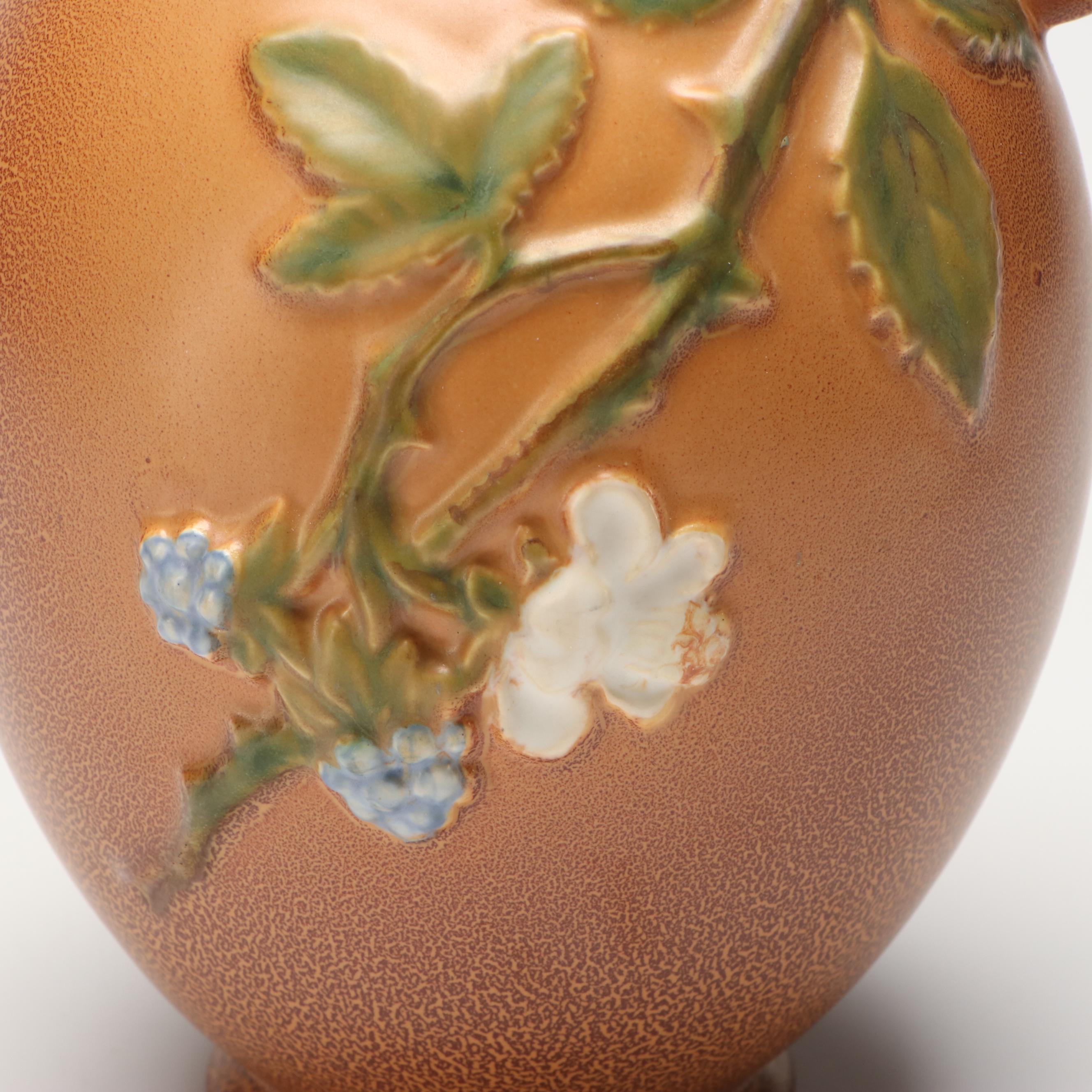 Weller and Other Pitchers, German Porcelain Teapot, and Veramic Vase