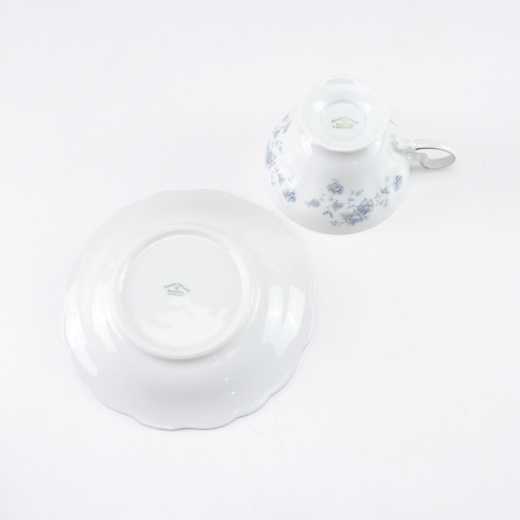 Johann Haviland "Blue Garland" Porcelain China Dinnerware Set for Eight