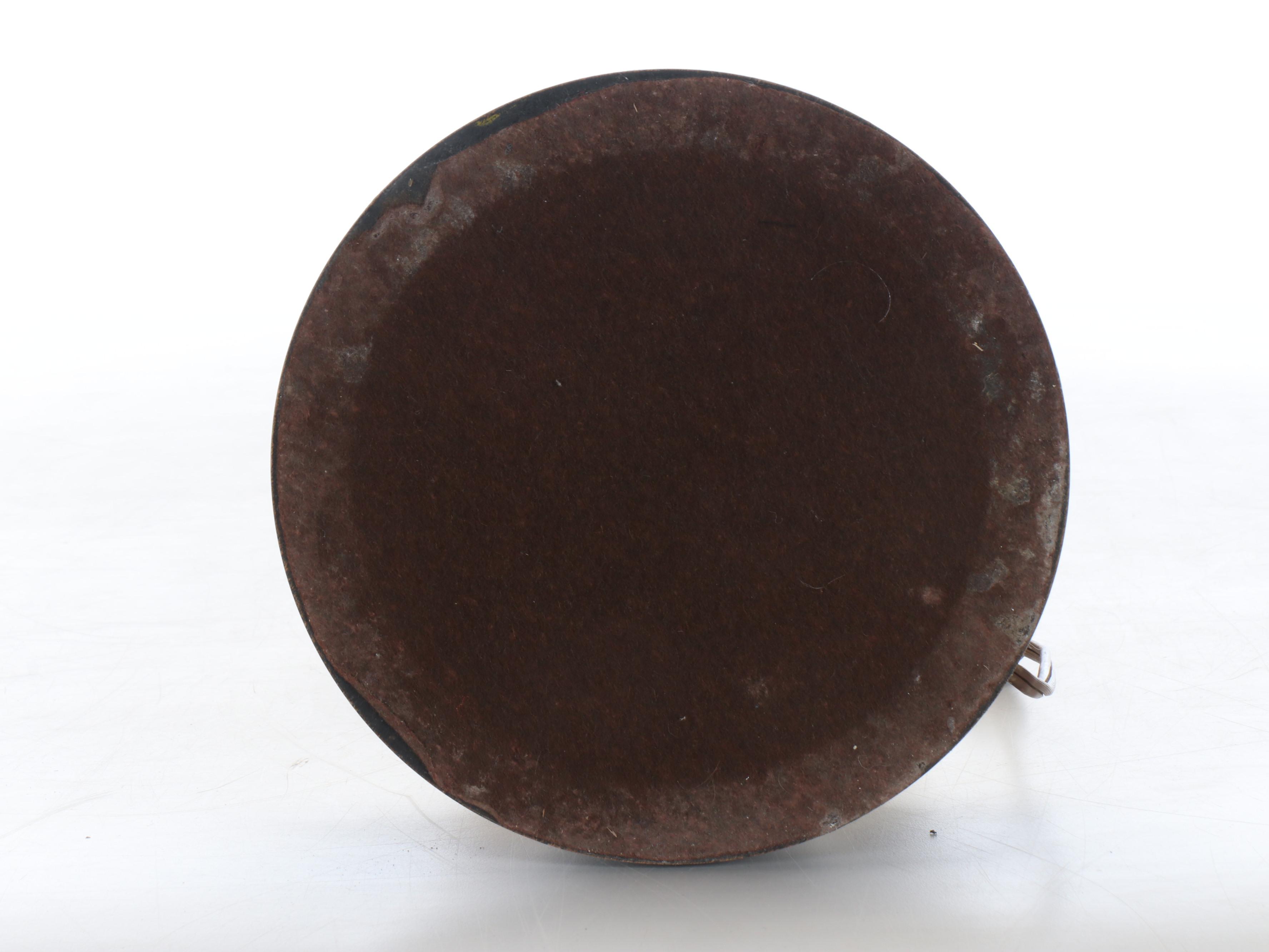 Frederick Cooper Silver Gilt and Copper Finish Spiral Pillar Table Lamp