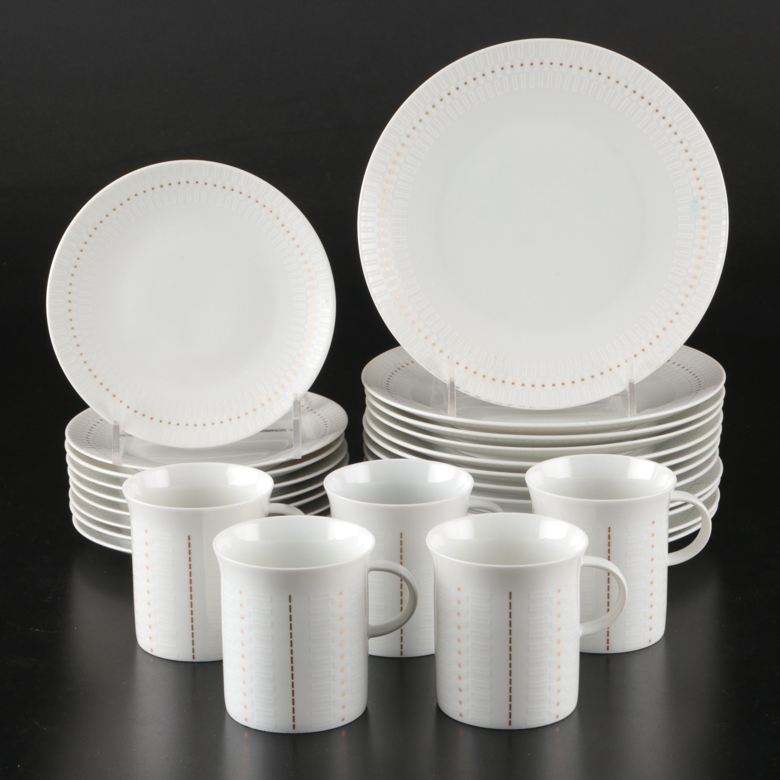 Rosenthal "Esplanade" Porcelain Dinnerware, 1961-1964