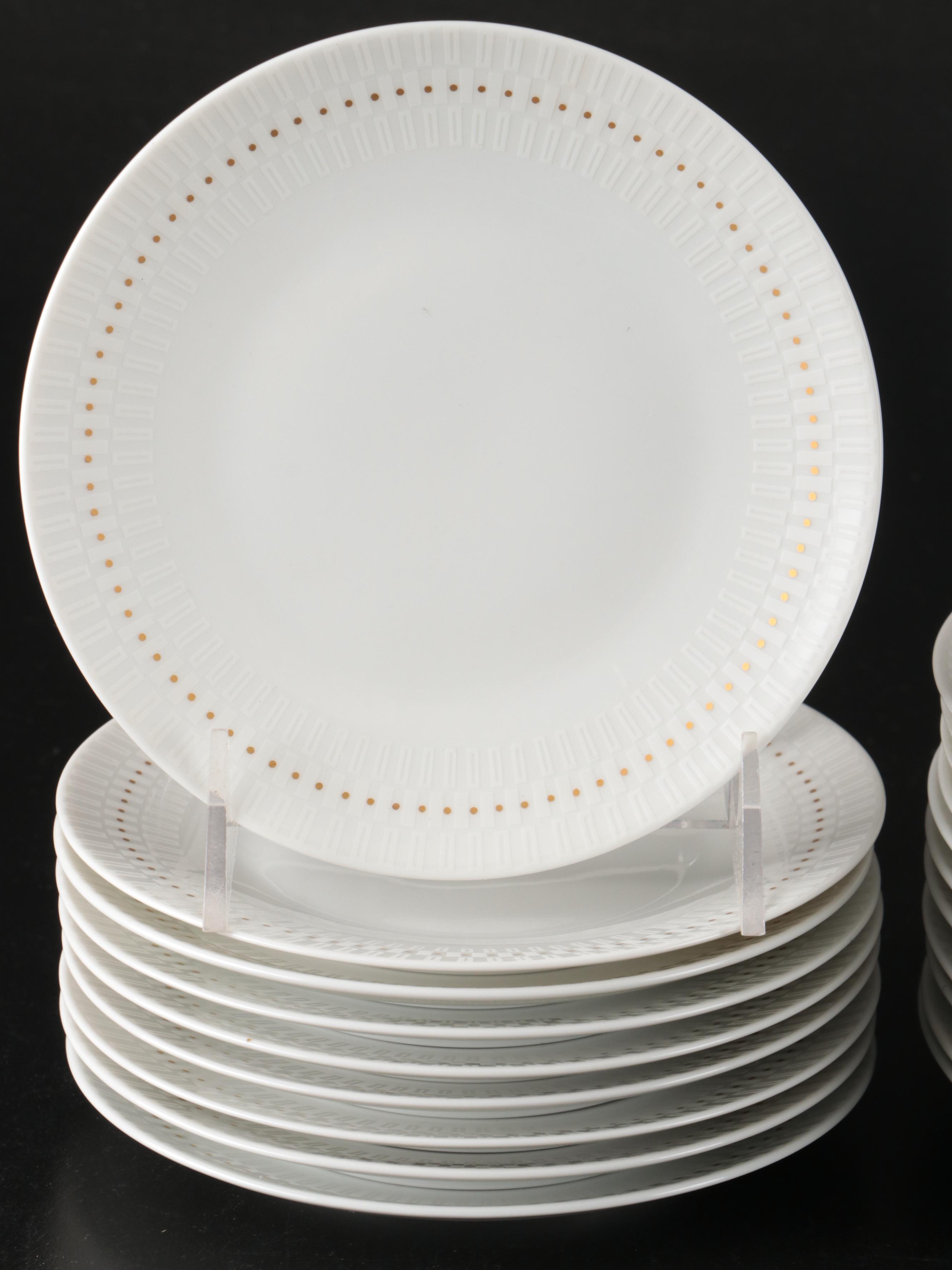 Rosenthal "Esplanade" Porcelain Dinnerware, 1961-1964