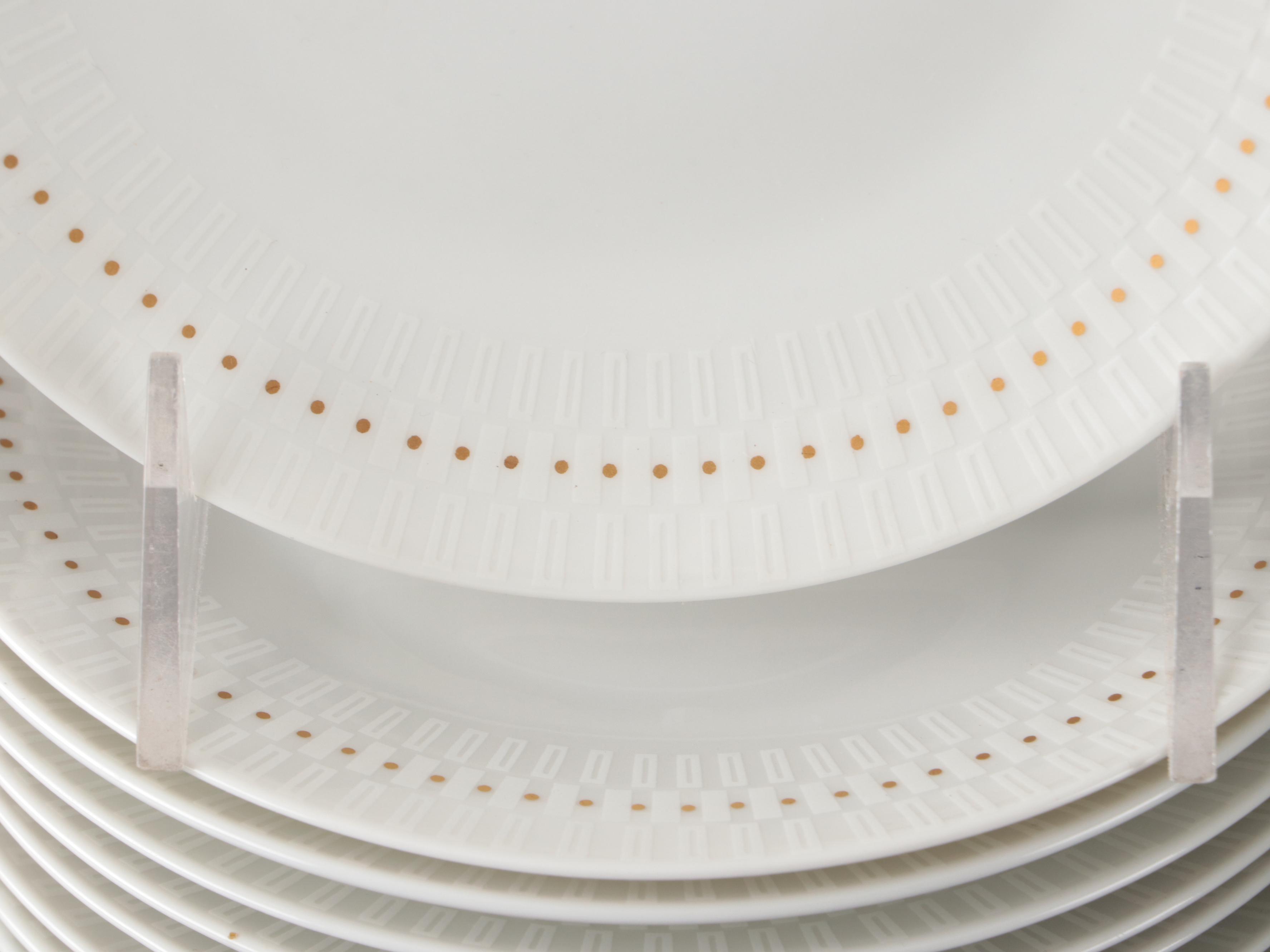 Rosenthal "Esplanade" Porcelain Dinnerware, 1961-1964