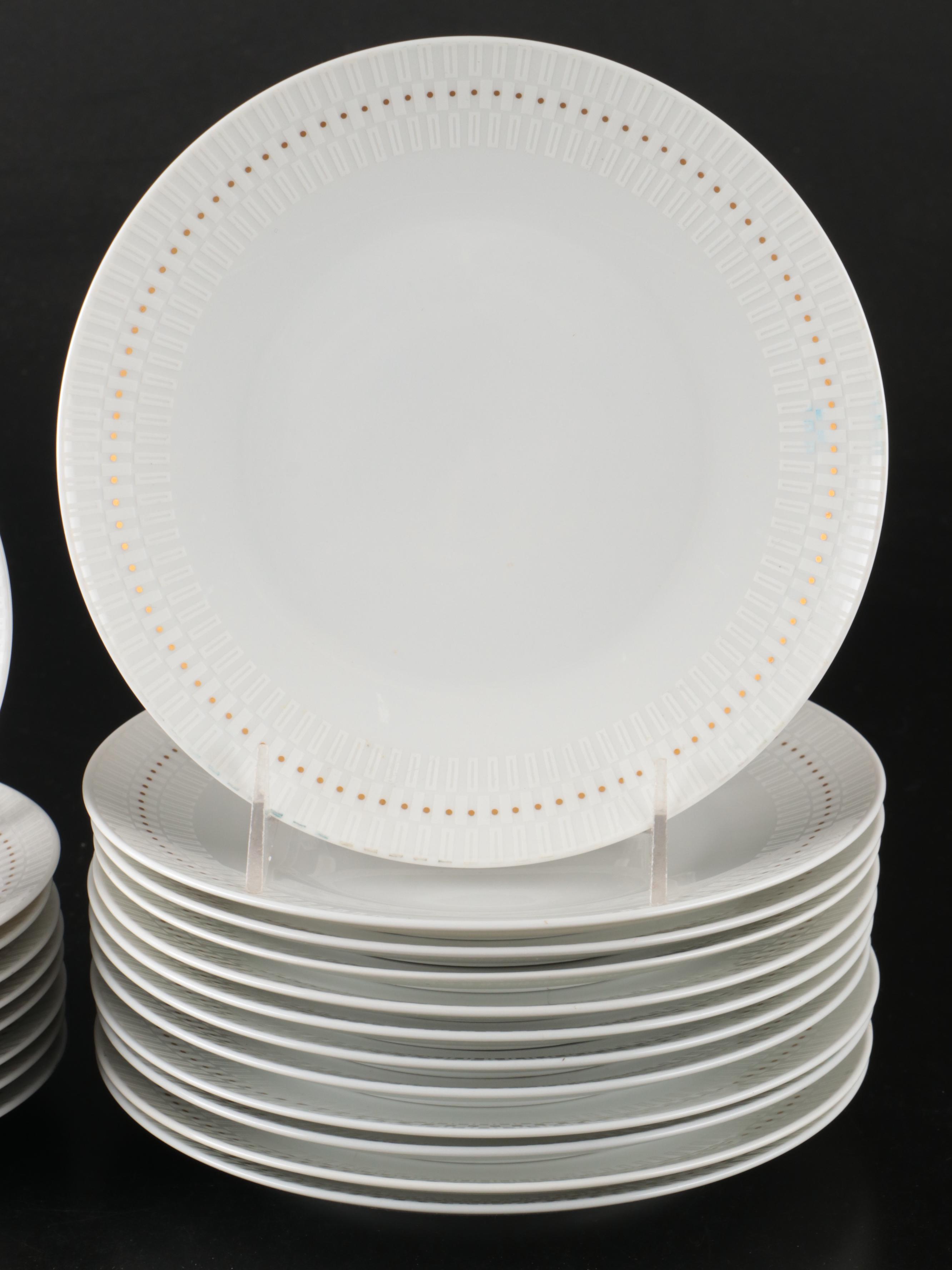Rosenthal "Esplanade" Porcelain Dinnerware, 1961-1964