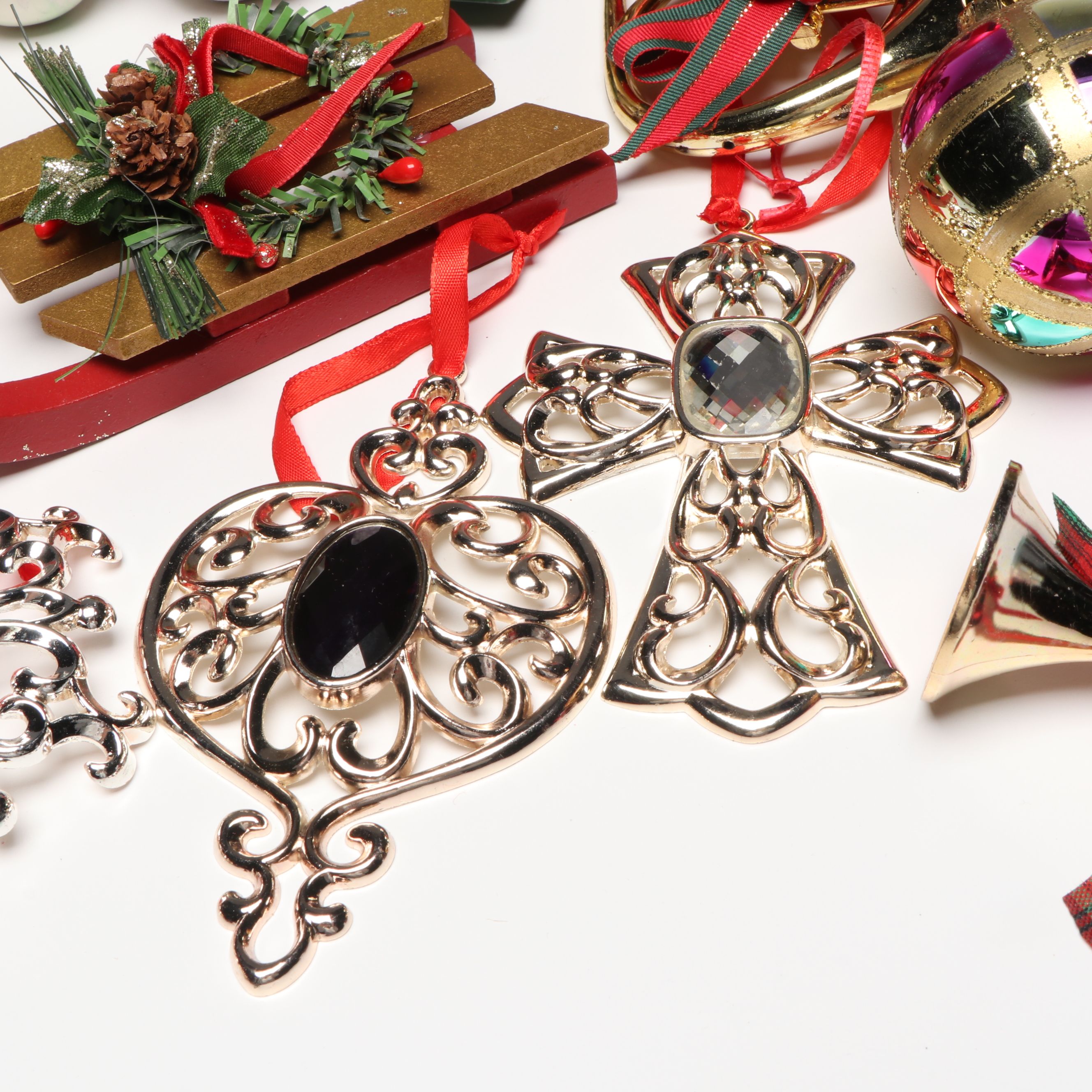 Thomas Pacconi Blown Glass with Lenox and More Christmas Ornaments