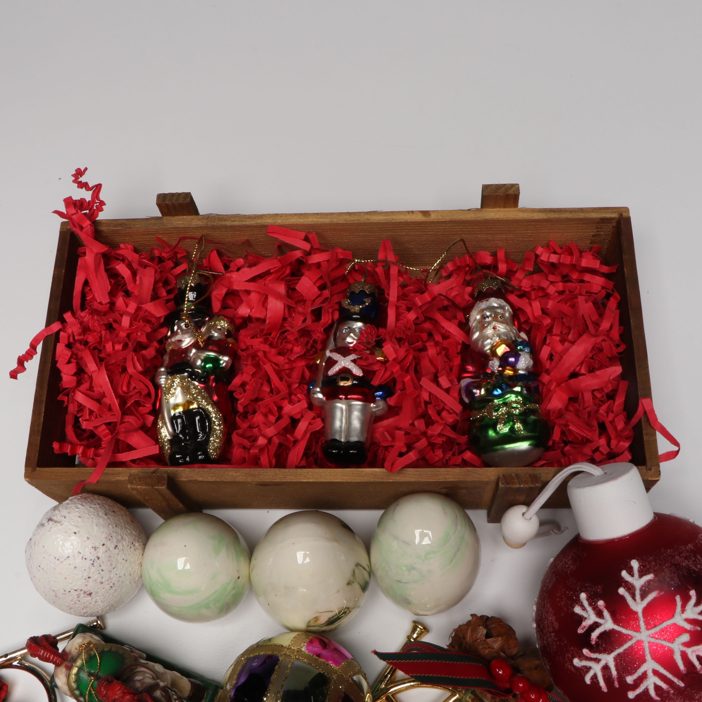 Thomas Pacconi Blown Glass with Lenox and More Christmas Ornaments