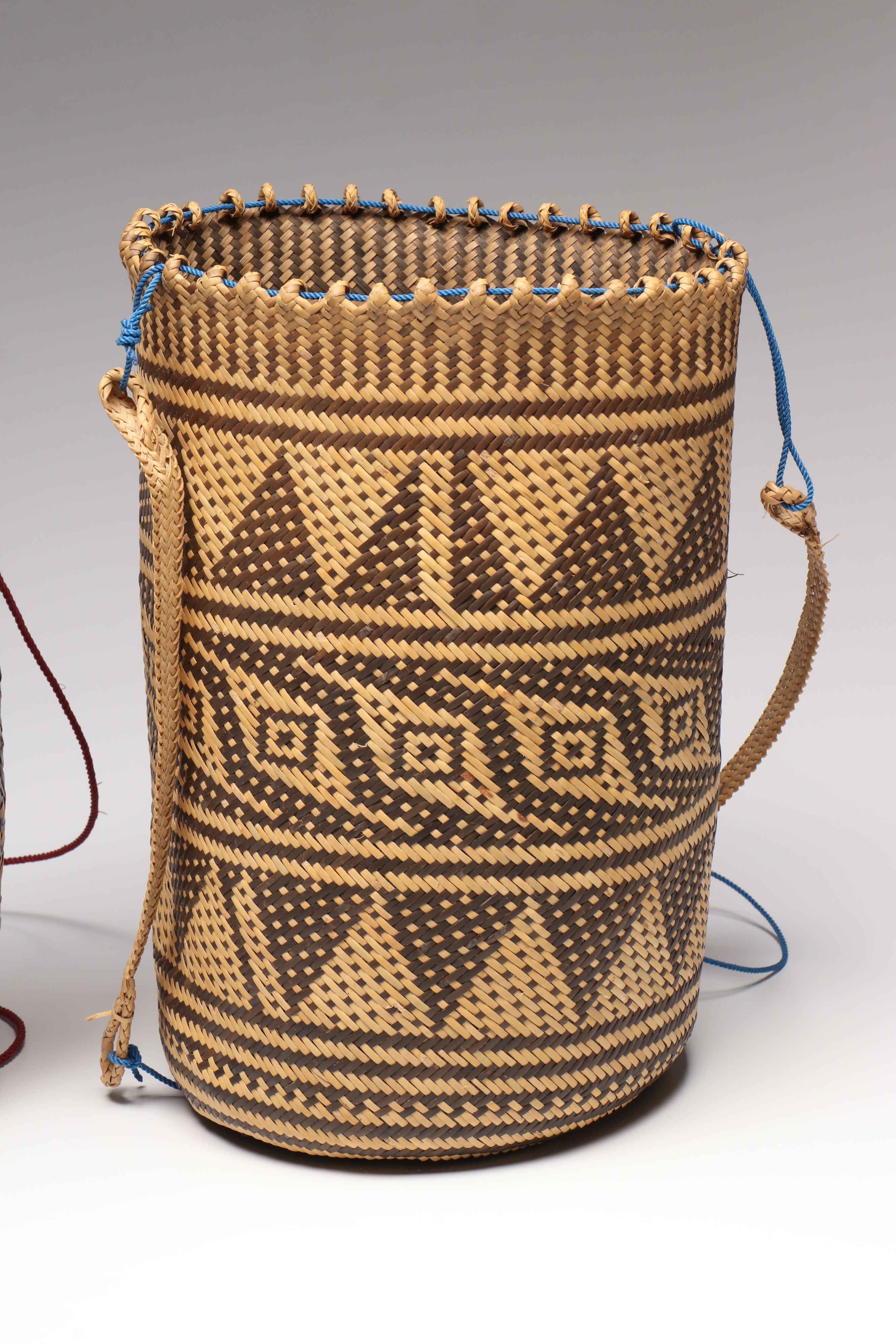 Malaysian Dayak Peoples Handwoven Bamboo Borneo Backpacks