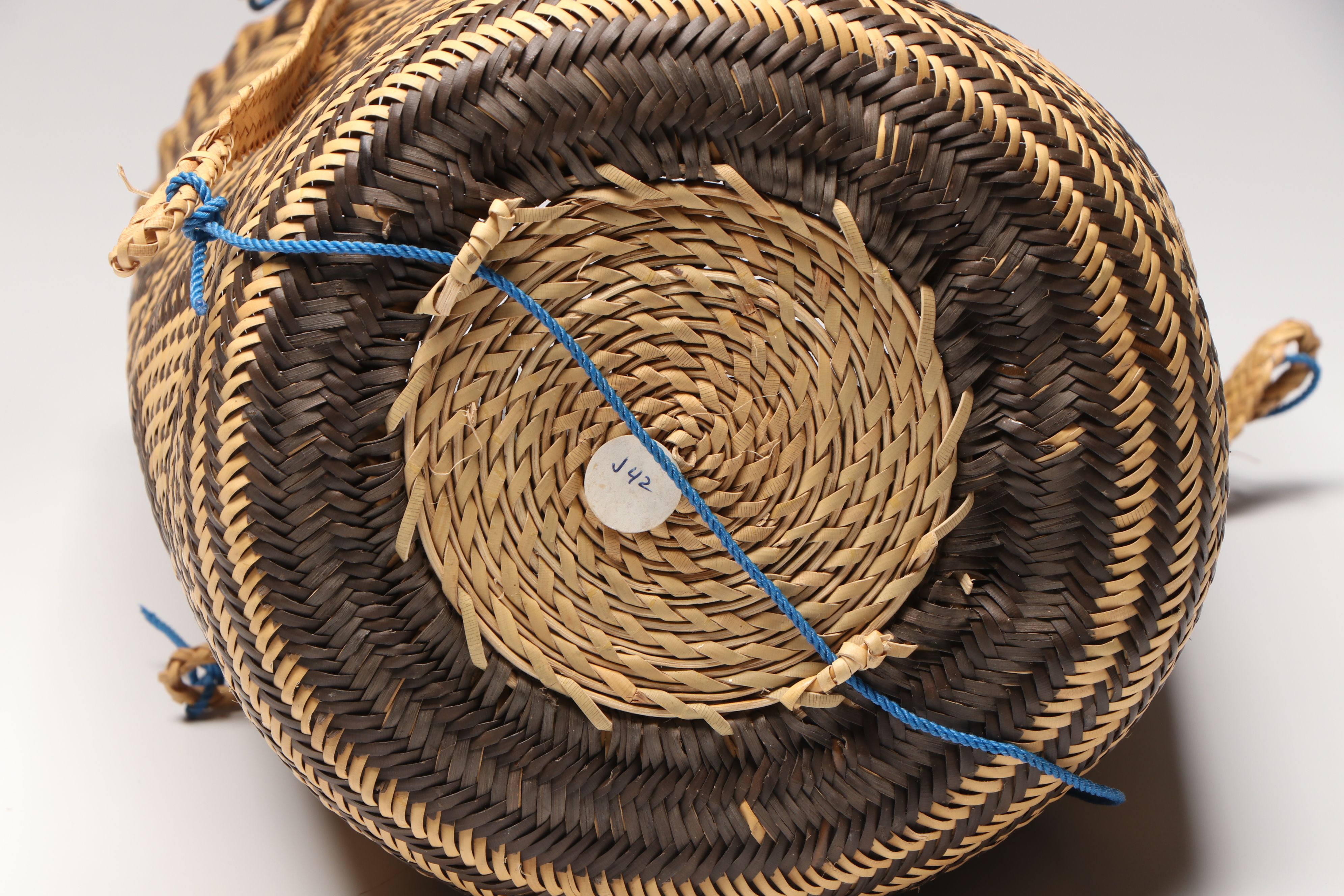 Malaysian Dayak Peoples Handwoven Bamboo Borneo Backpacks