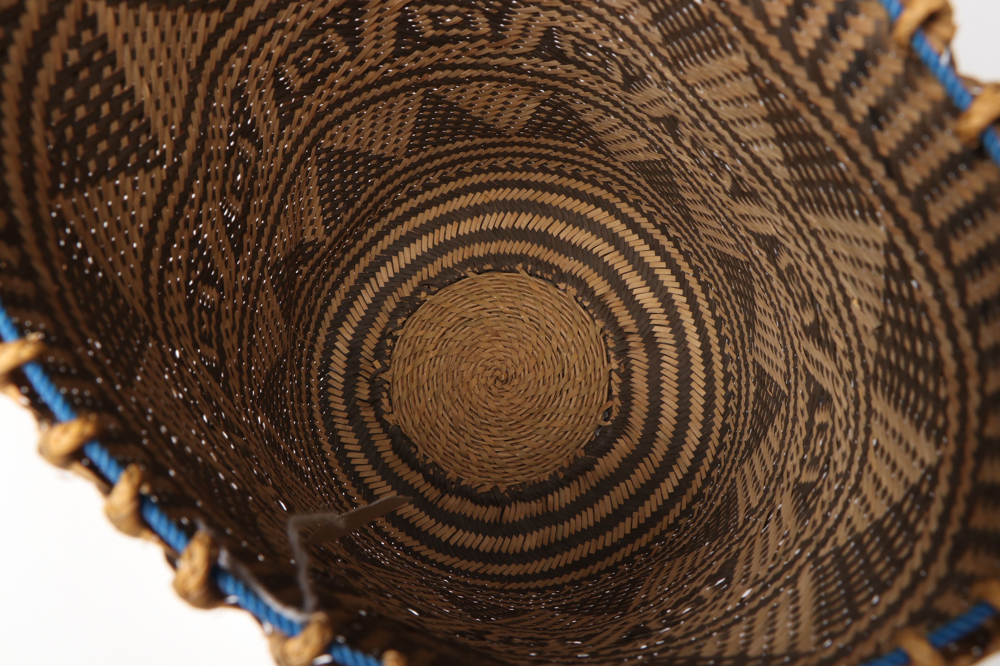 Malaysian Dayak Peoples Handwoven Bamboo Borneo Backpacks