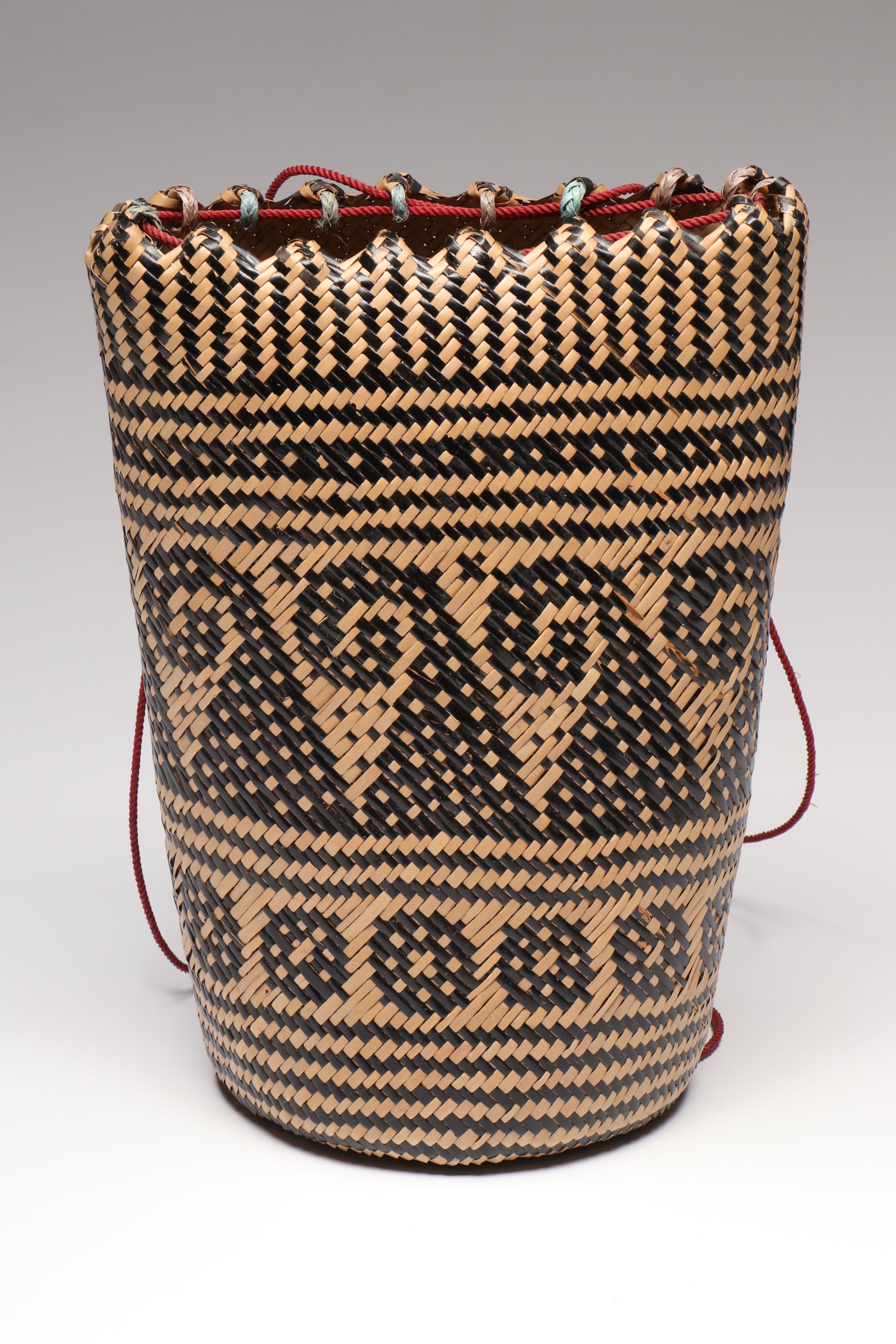 Malaysian Dayak Peoples Handwoven Bamboo Borneo Backpacks