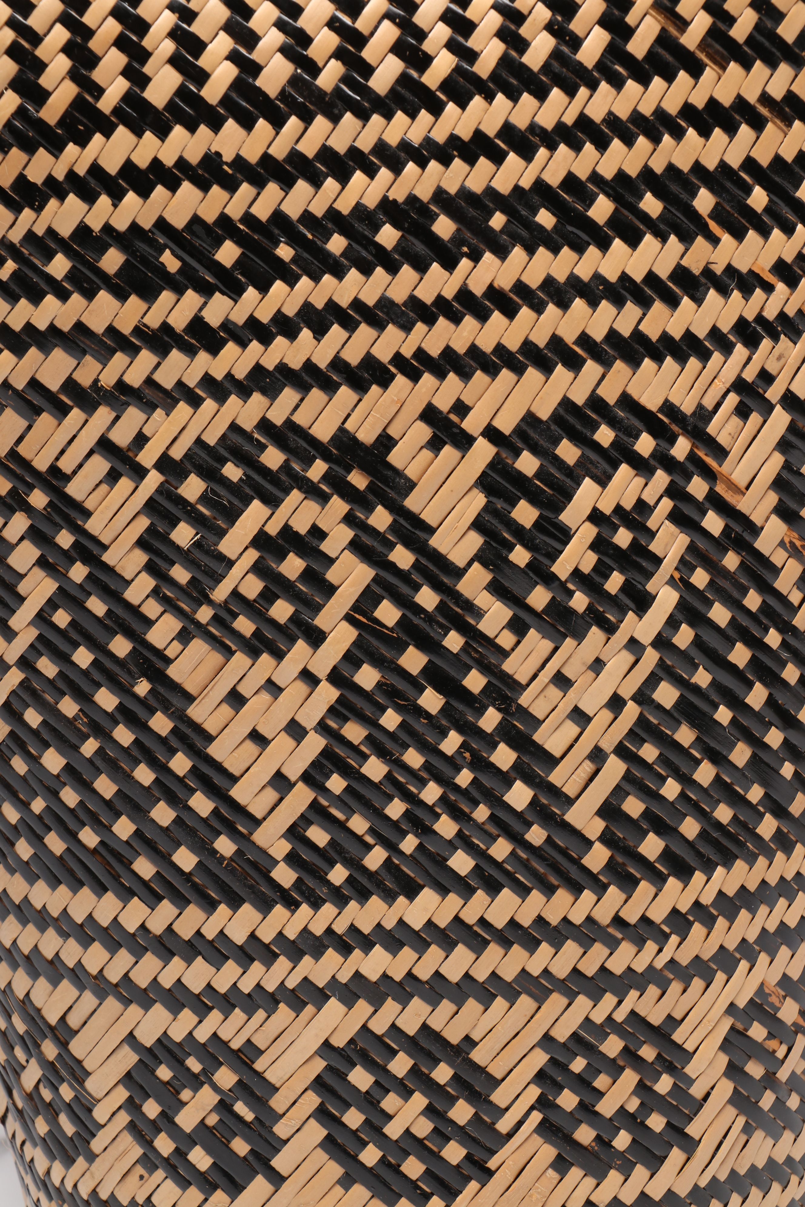 Malaysian Dayak Peoples Handwoven Bamboo Borneo Backpacks