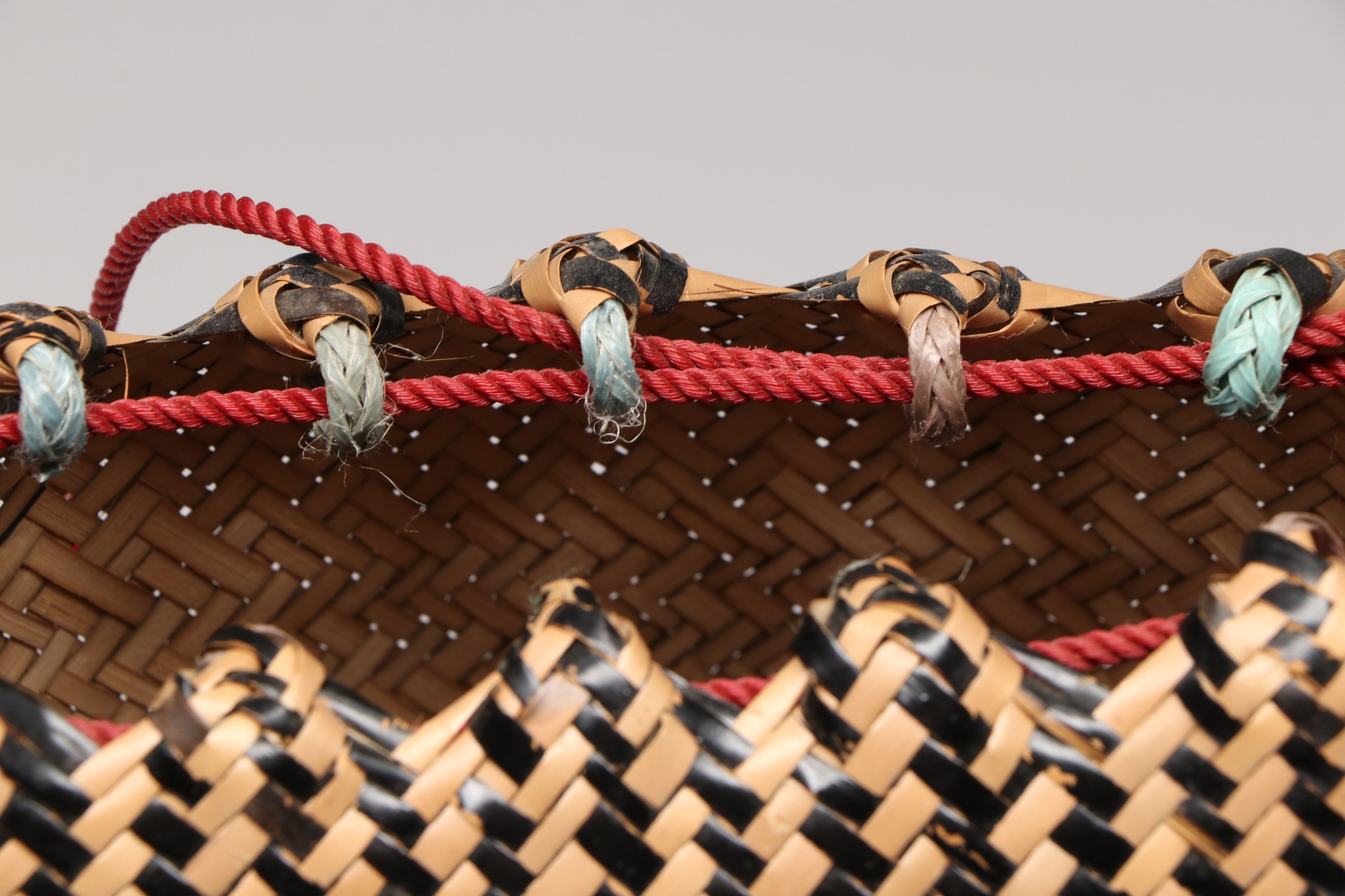 Malaysian Dayak Peoples Handwoven Bamboo Borneo Backpacks